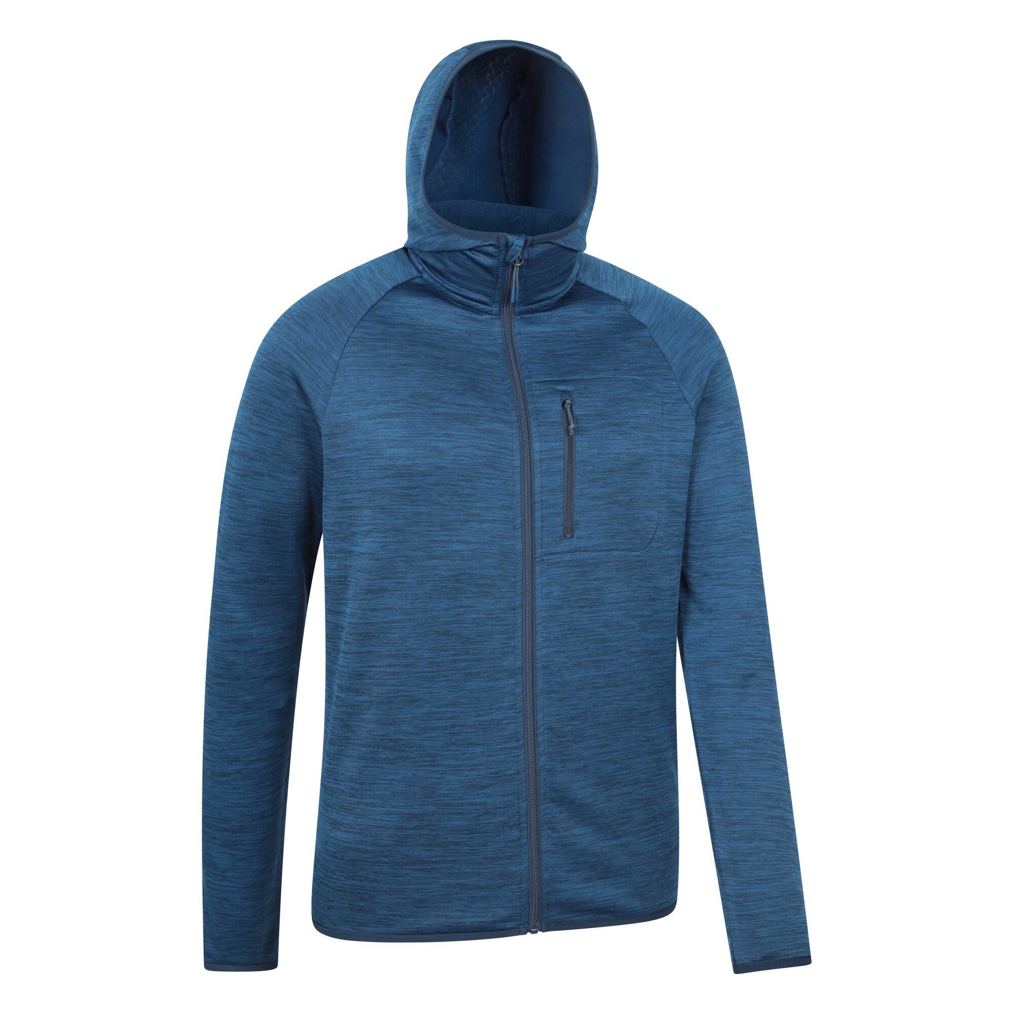 Veste De Sport À Capuche MARKER Homme (Bleu Foncé) 3/4