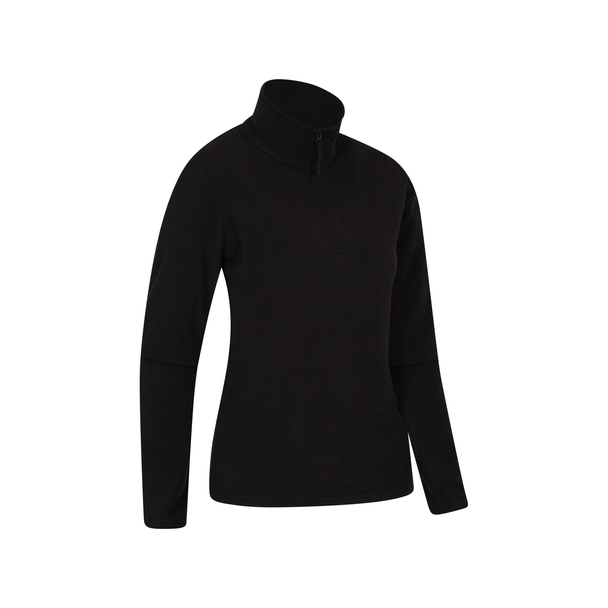 Felpa In Pile Donna Mountain Warehouse Camber II Nero 4/4