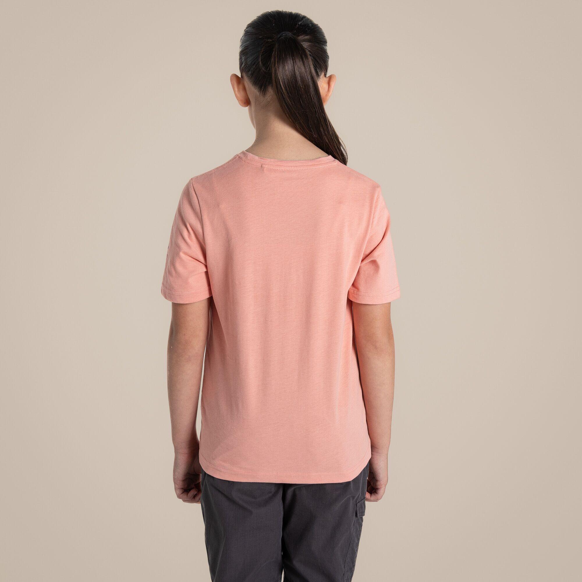 Camiseta infantil Craghoppers Ellis - algodón orgánico, cuello redondo 2/5