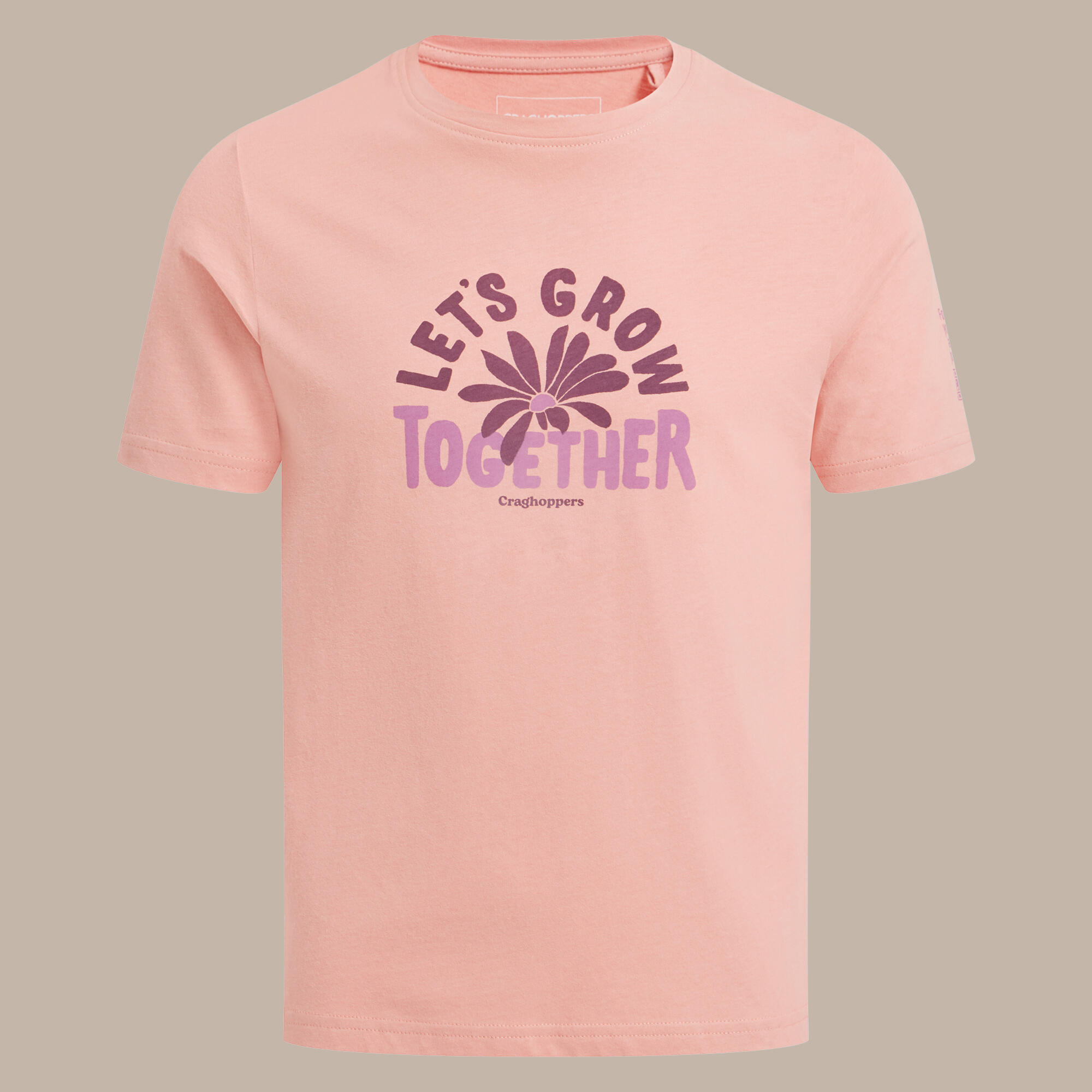 Camiseta infantil Craghoppers Ellis - algodón orgánico, cuello redondo 5/5