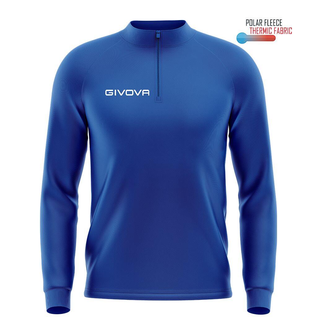 Bluza piłkarska dla dorosłych Givova Maglia Tecnica niebieska