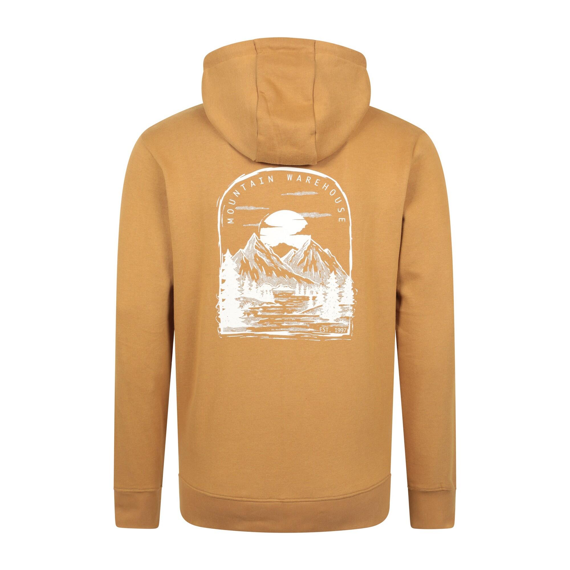 Sweat À Capuche Homme (Moutarde) 2/4