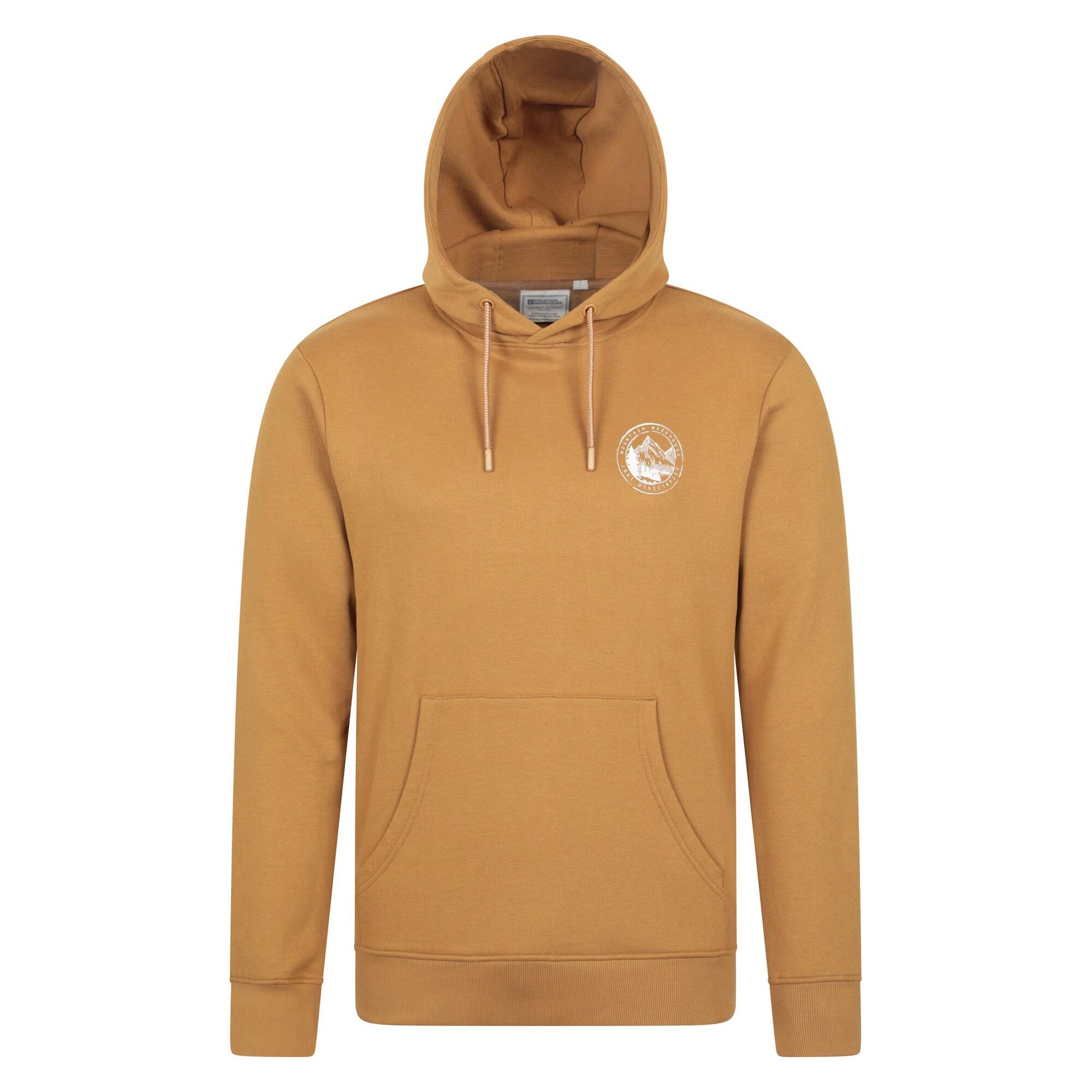 MOUNTAIN WAREHOUSE Mens Sunrise Overhead Hoodie (Mustard)