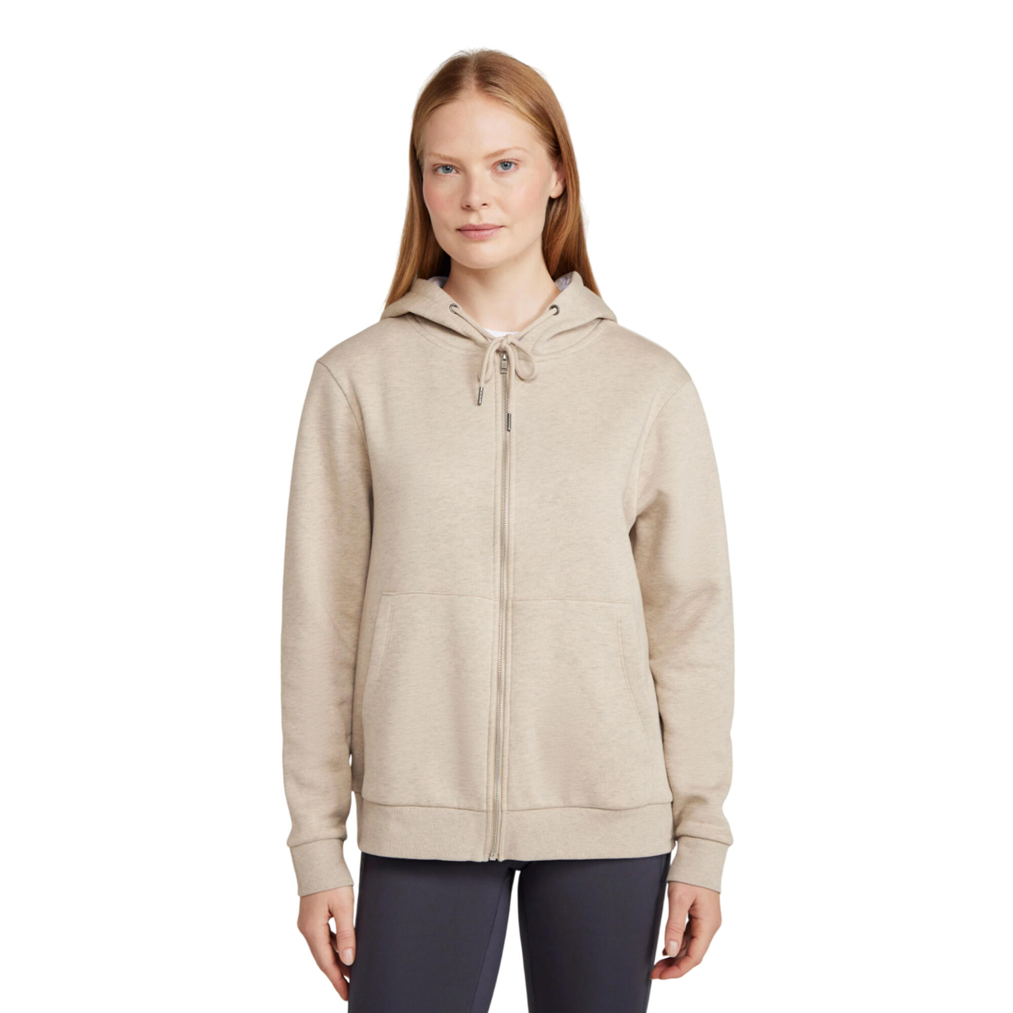 MOUNTAIN WAREHOUSE Womens/Ladies Penzance Full Zip Hoodie (Beige)