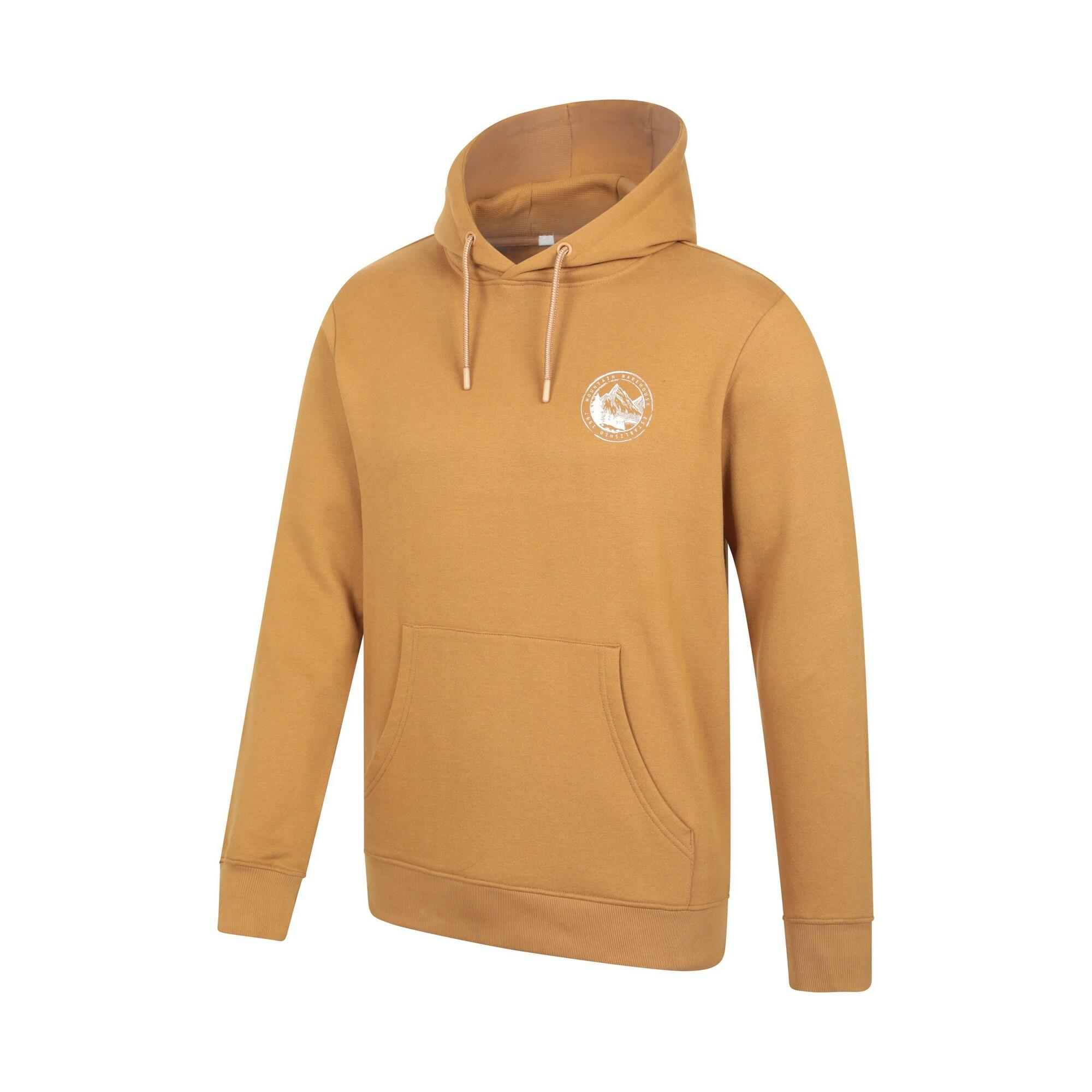 Sweat À Capuche Homme (Moutarde) 4/4