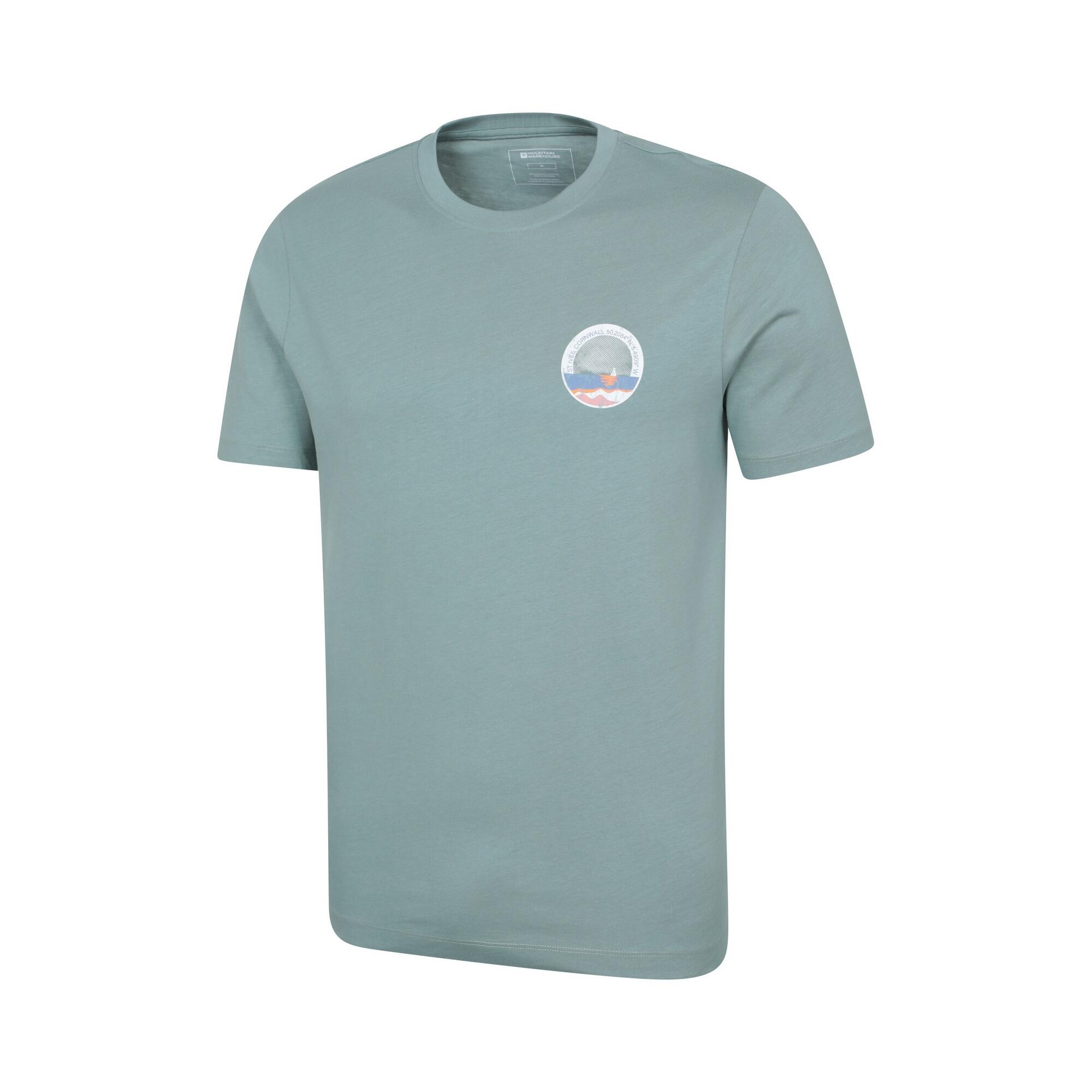 Tshirt ST IVES Homme (Vert Pâle) 3/4