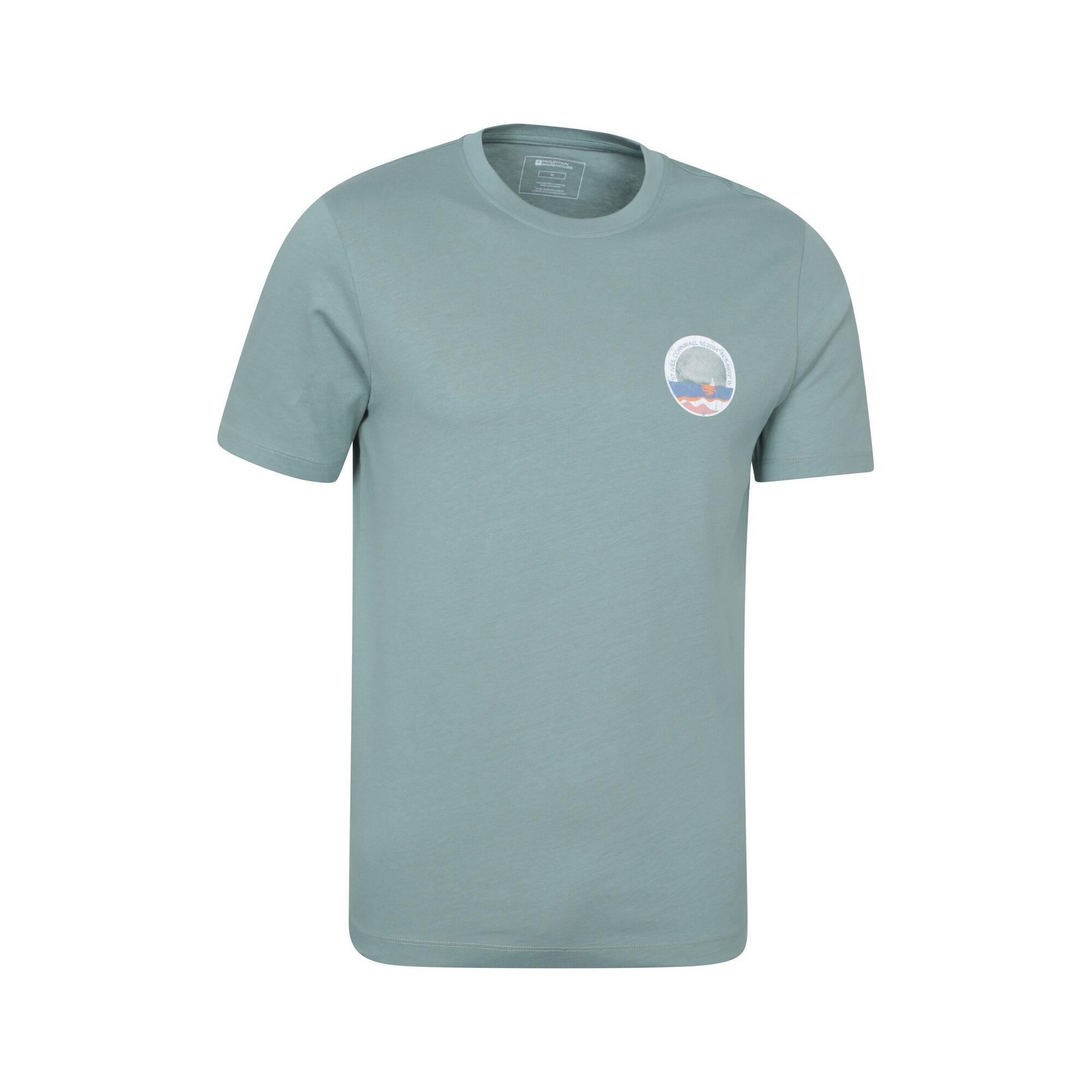 Tshirt ST IVES Homme (Vert Pâle) 4/4