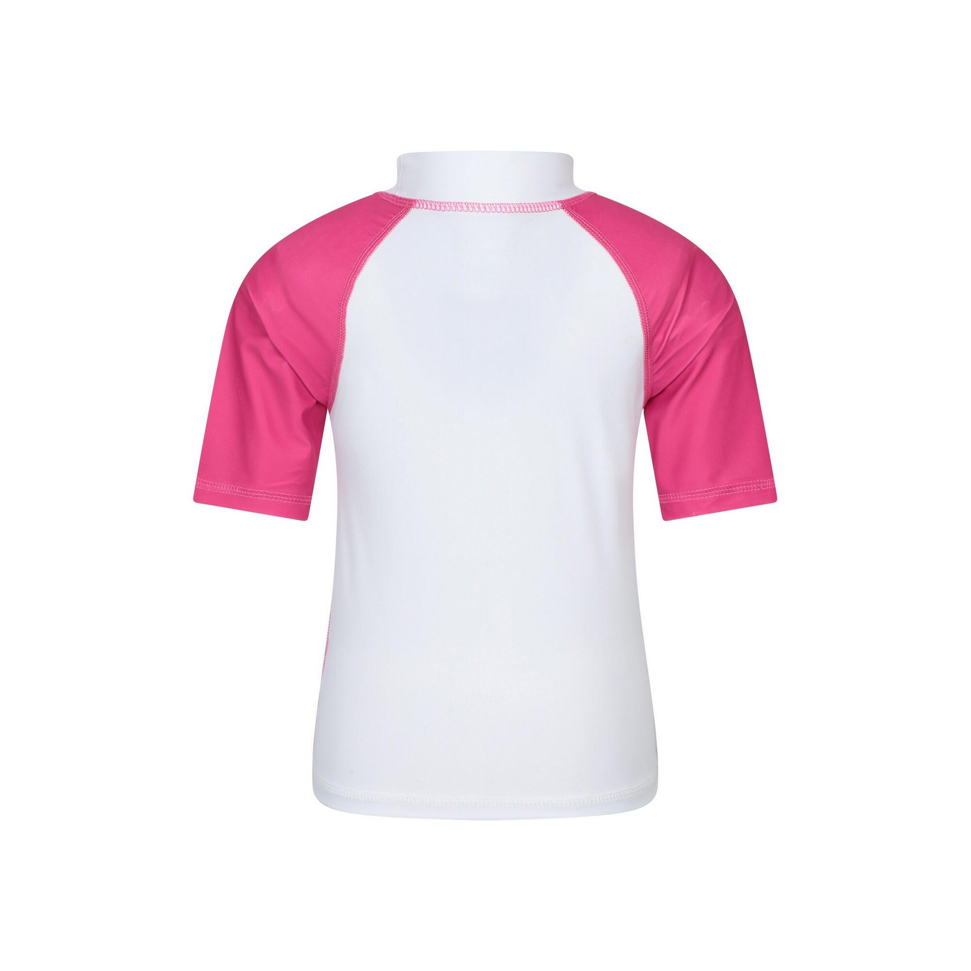 Ensemble Haut De Bain Antiirritation Enfant (Rose Vif) 2/4