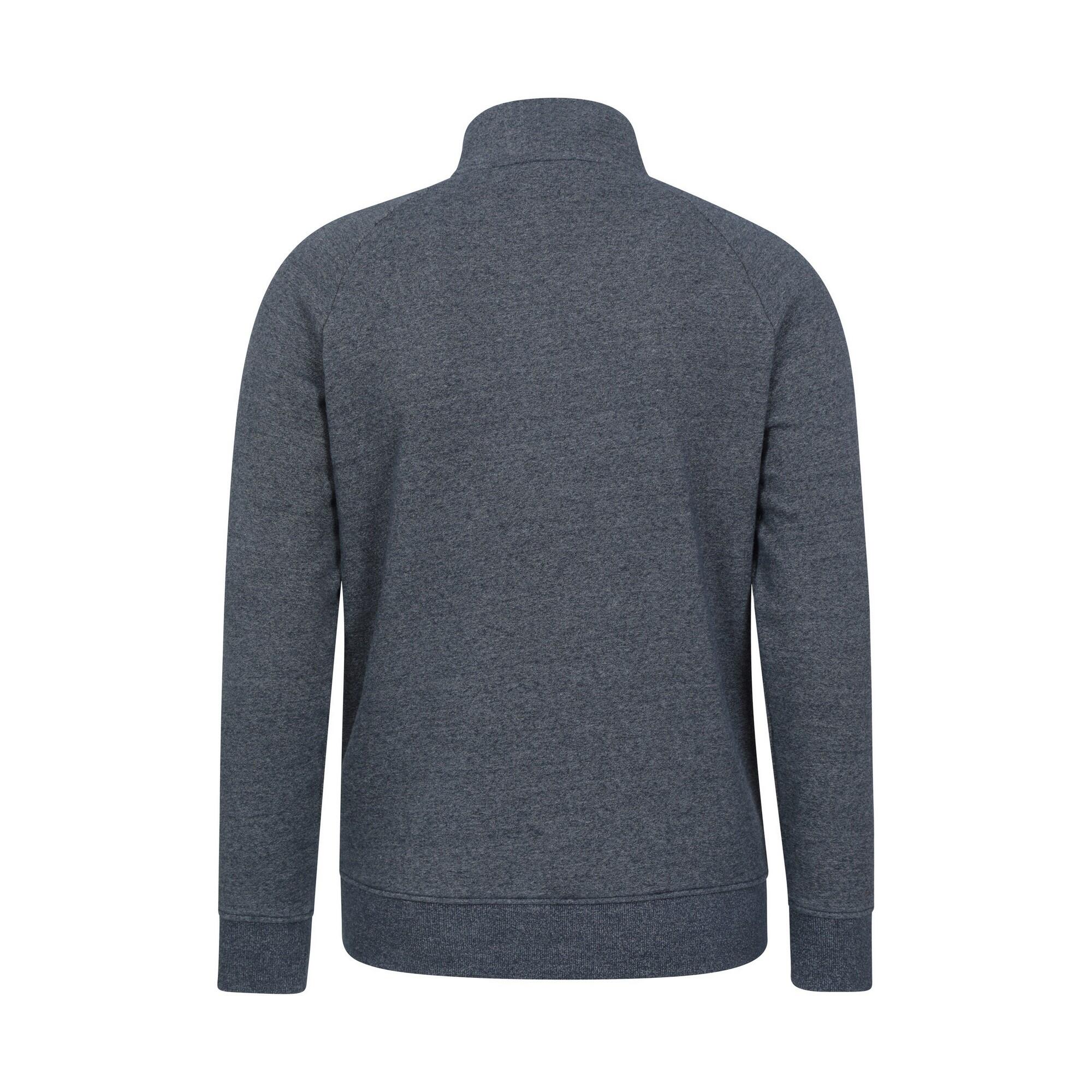 Maglione Mezza Cerniera Uomo Mountain Warehouse Bamburgh Blu Navy 2/4