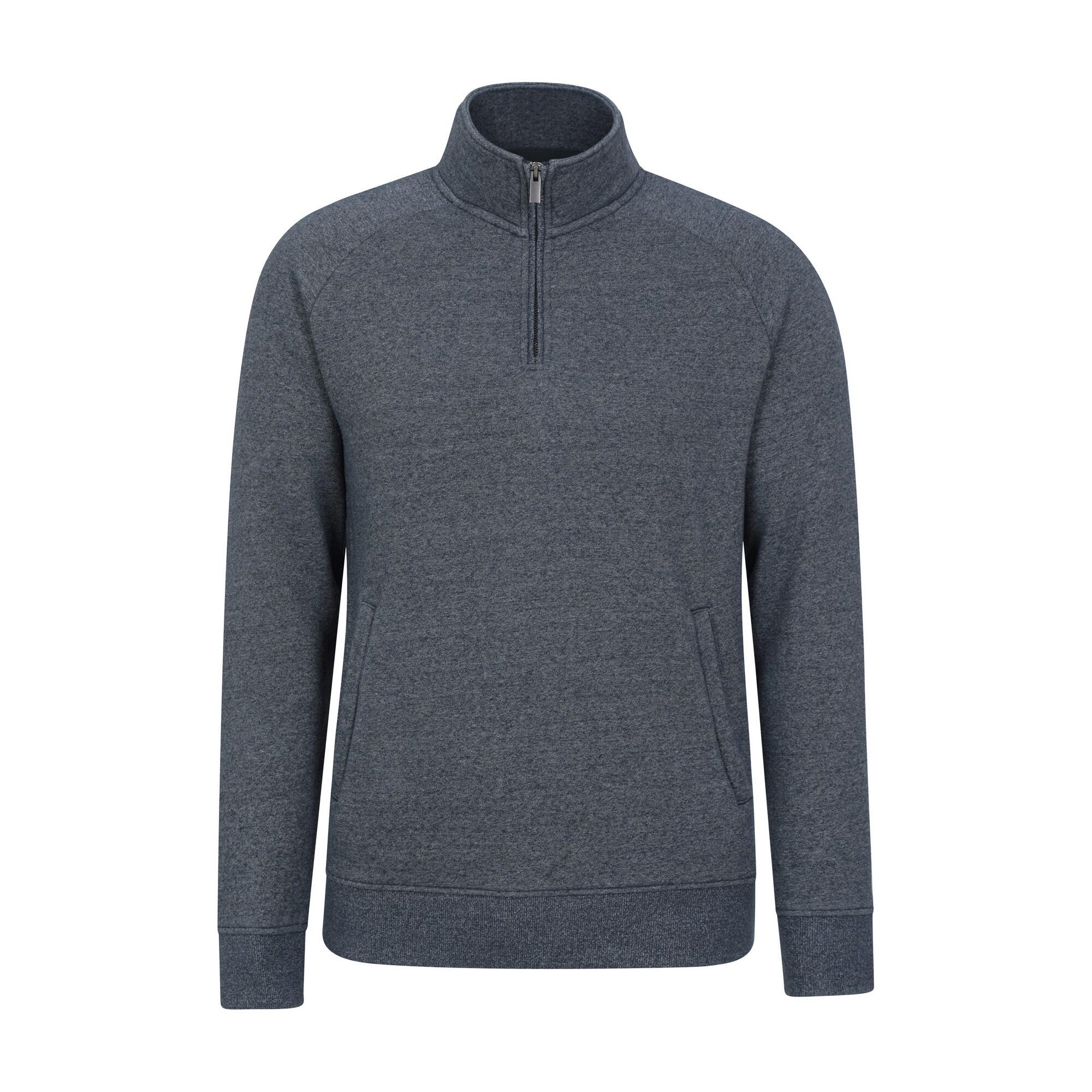 MOUNTAIN WAREHOUSE Mens Bamburgh Half Zip Jumper (Navy)