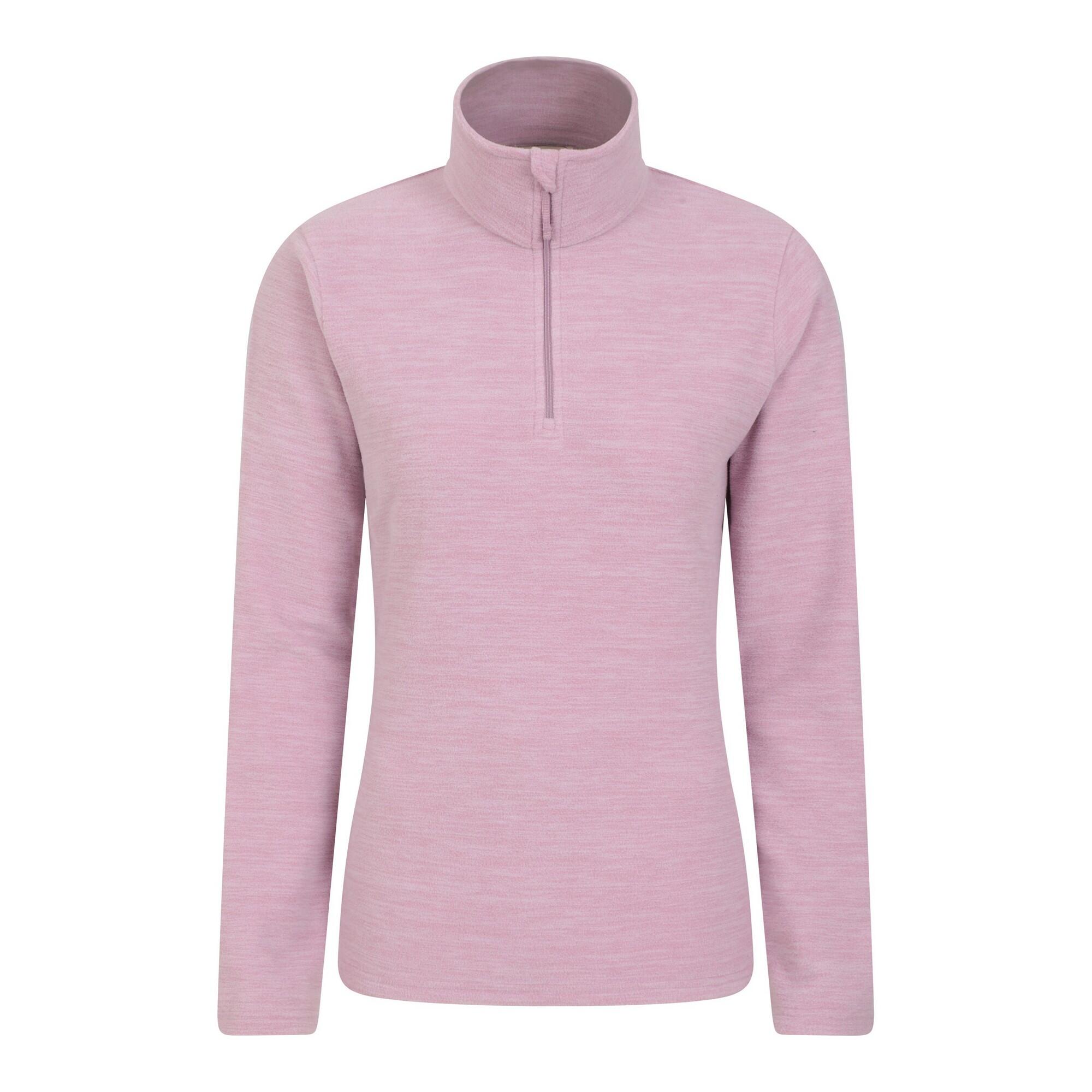 Felpa In Pile Donna Mountain Warehouse Snowdon Rosa Chiaro 2/4