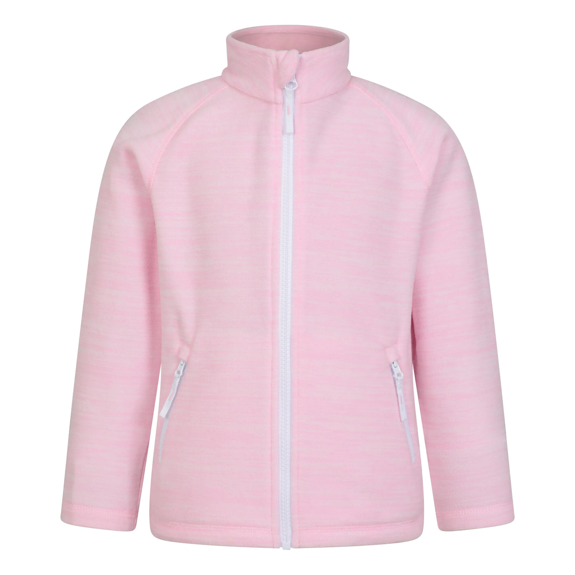 MOUNTAIN WAREHOUSE Giacca In Pile Bambini Mountain Warehouse Snowdonia Rosa Chiaro
