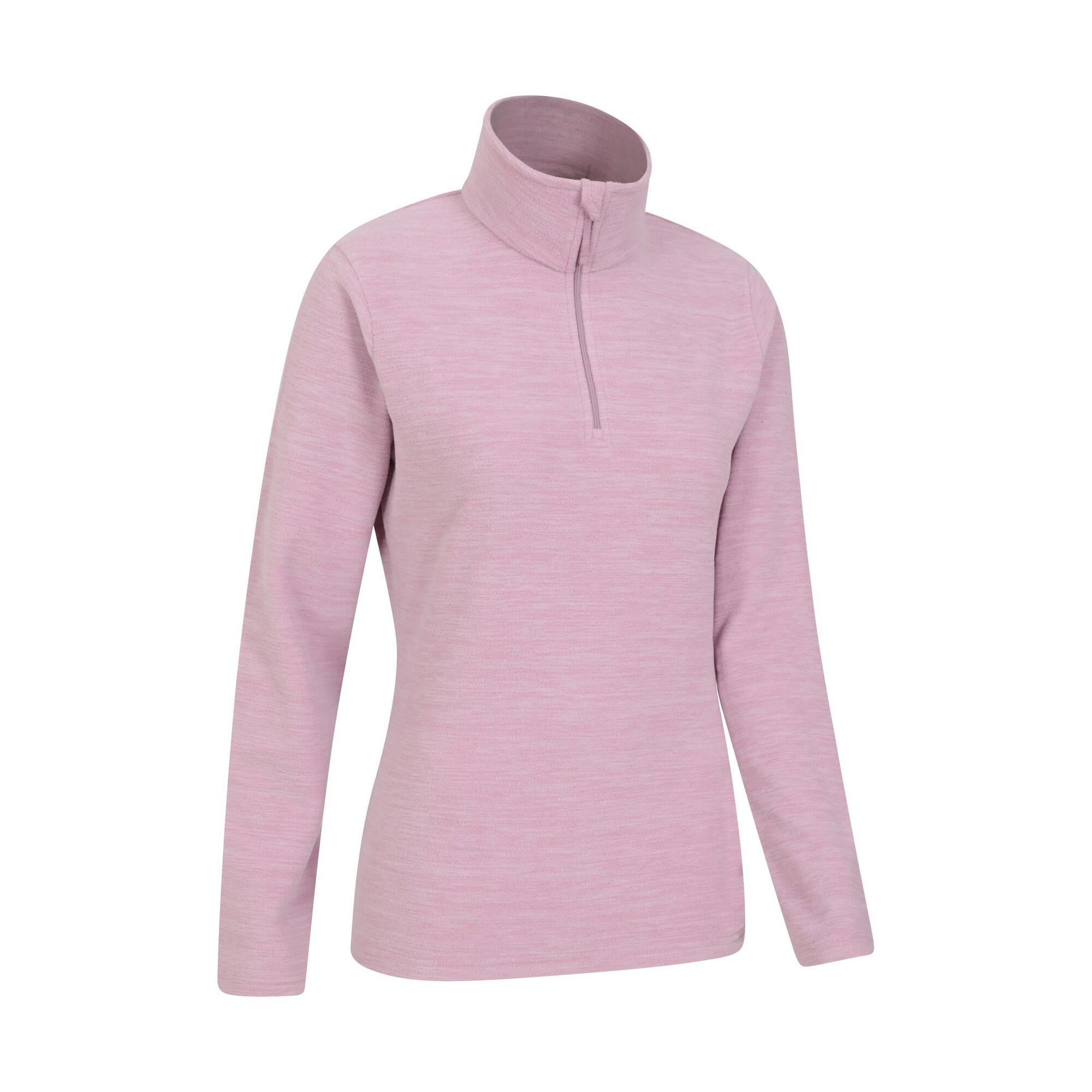 Felpa In Pile Donna Mountain Warehouse Snowdon Rosa Chiaro 4/4
