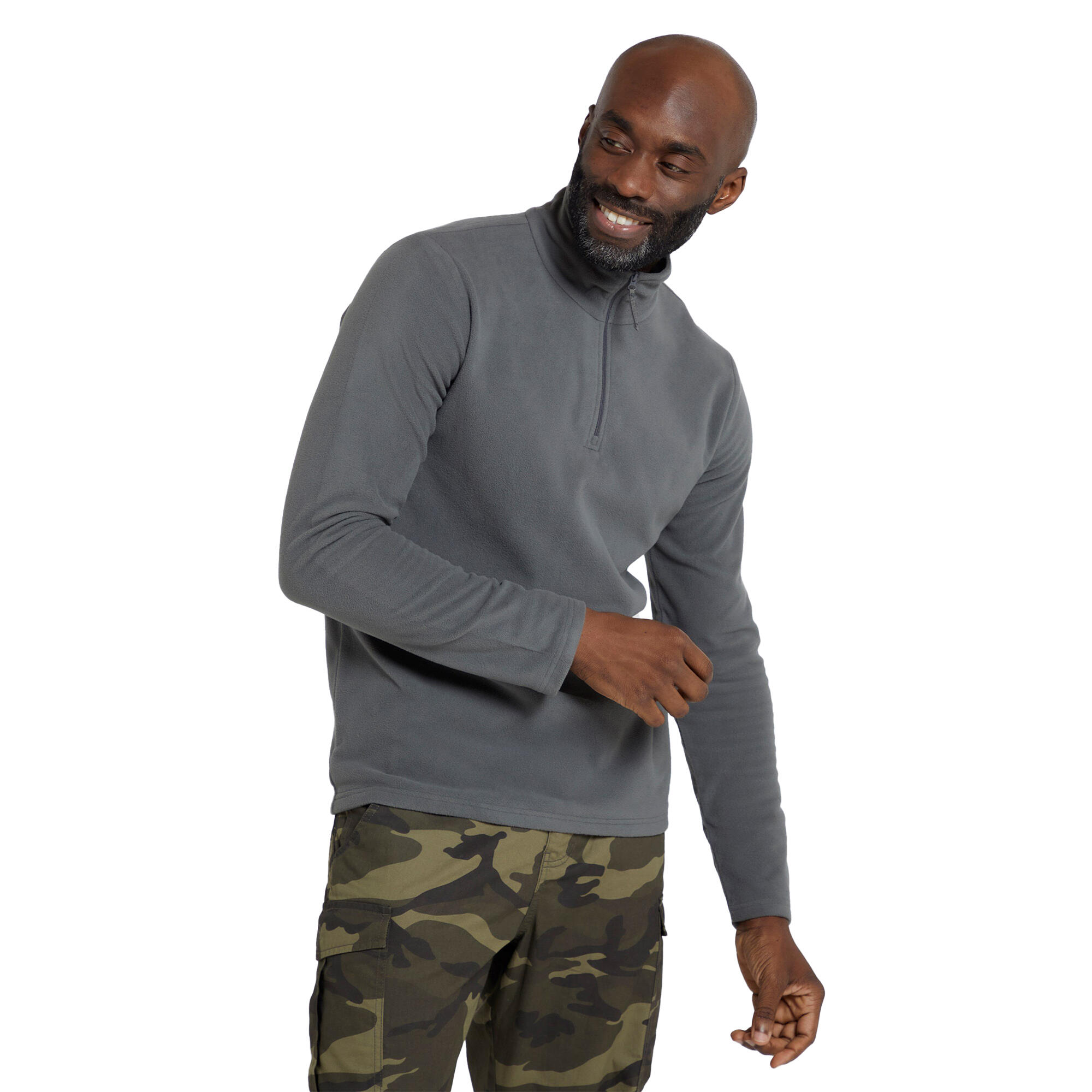 Haut Polaire CAMBER Homme (Gris) 3/4