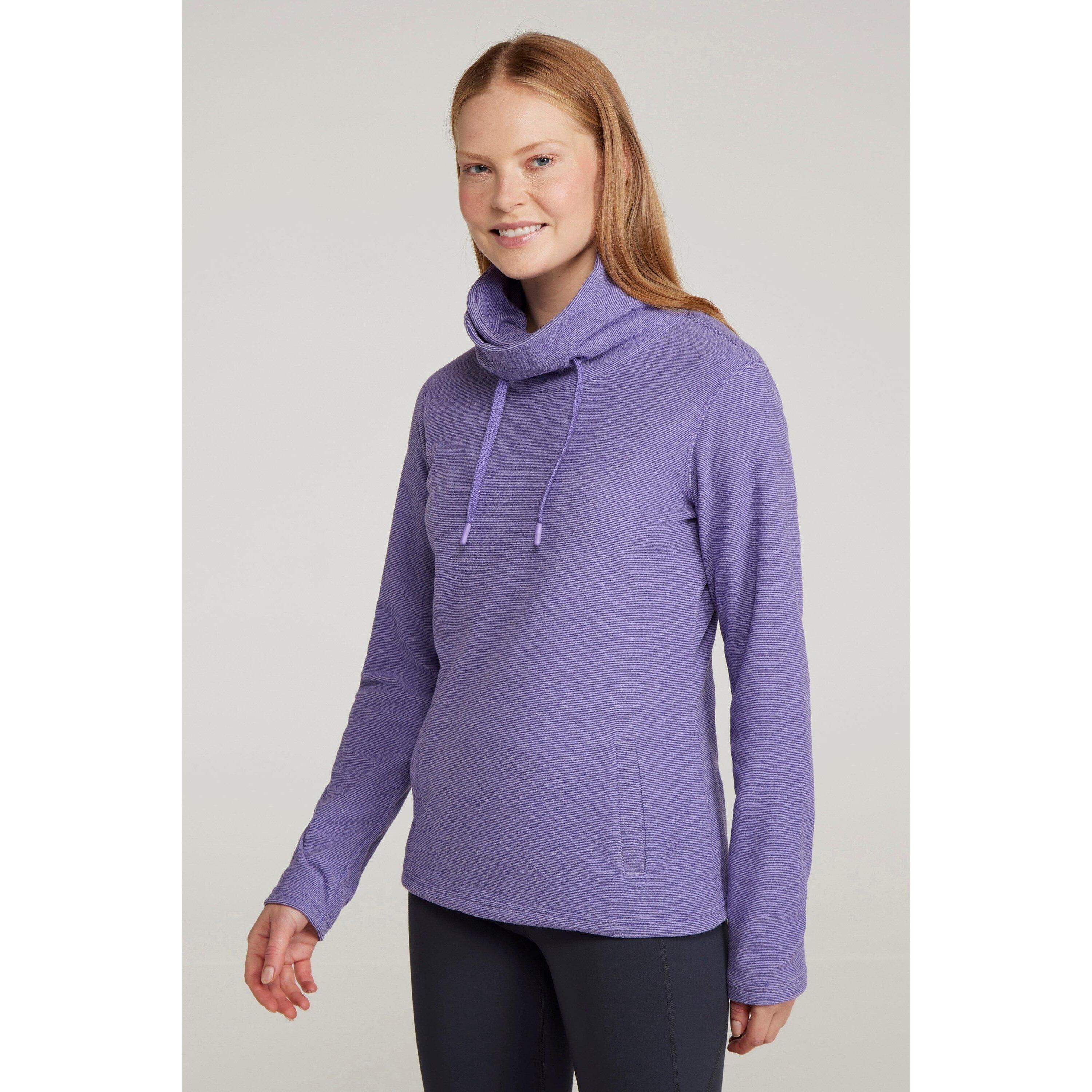 MOUNTAIN WAREHOUSE Felpa In Pile Collo A Cappuccio Donna Mountain Warehouse Hebridean Grigio Ferro