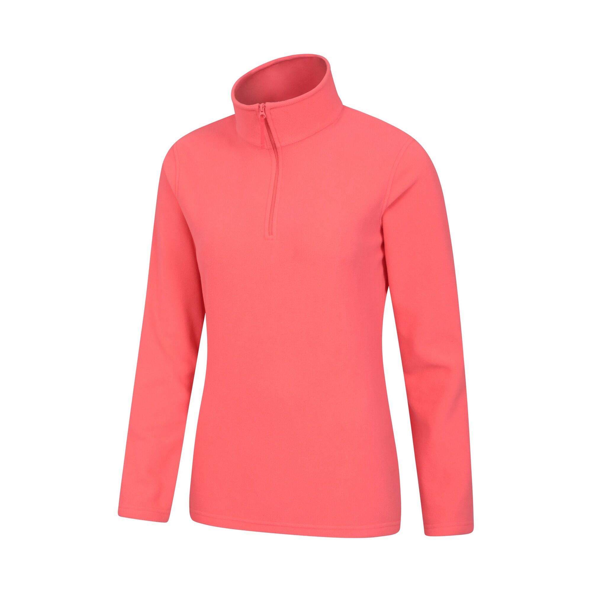 Felpa In Pile Donna Mountain Warehouse Camber II Rosa Acceso 3/4