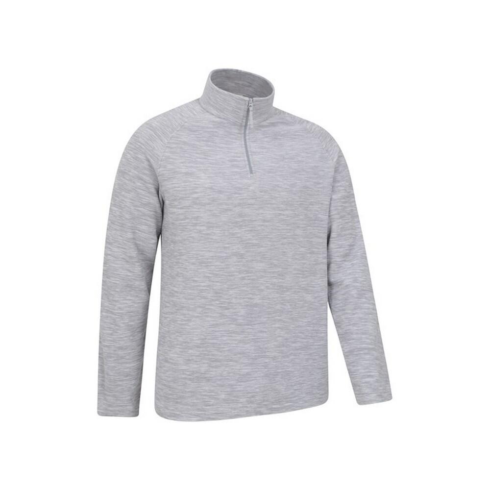 Felpa In Pile Donna Mountain Warehouse Snowdon II Grigio Chiaro 2/4