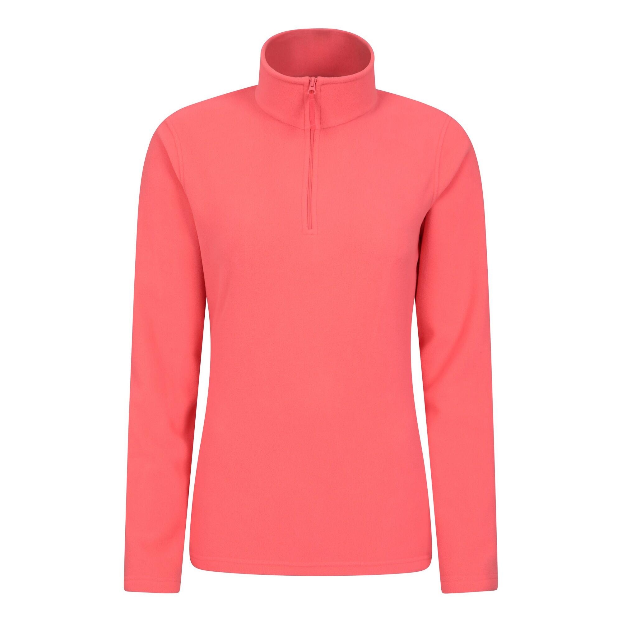 MOUNTAIN WAREHOUSE Womens/Ladies Camber II Fleece Top (Bright Pink)
