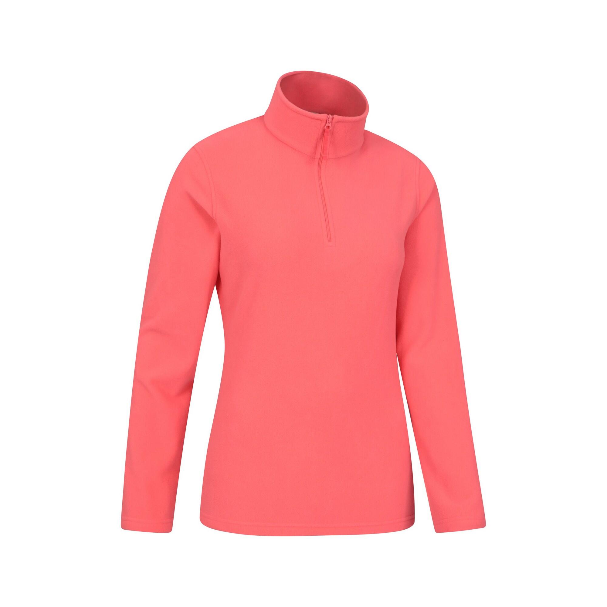 Felpa In Pile Donna Mountain Warehouse Camber II Rosa Acceso 4/4