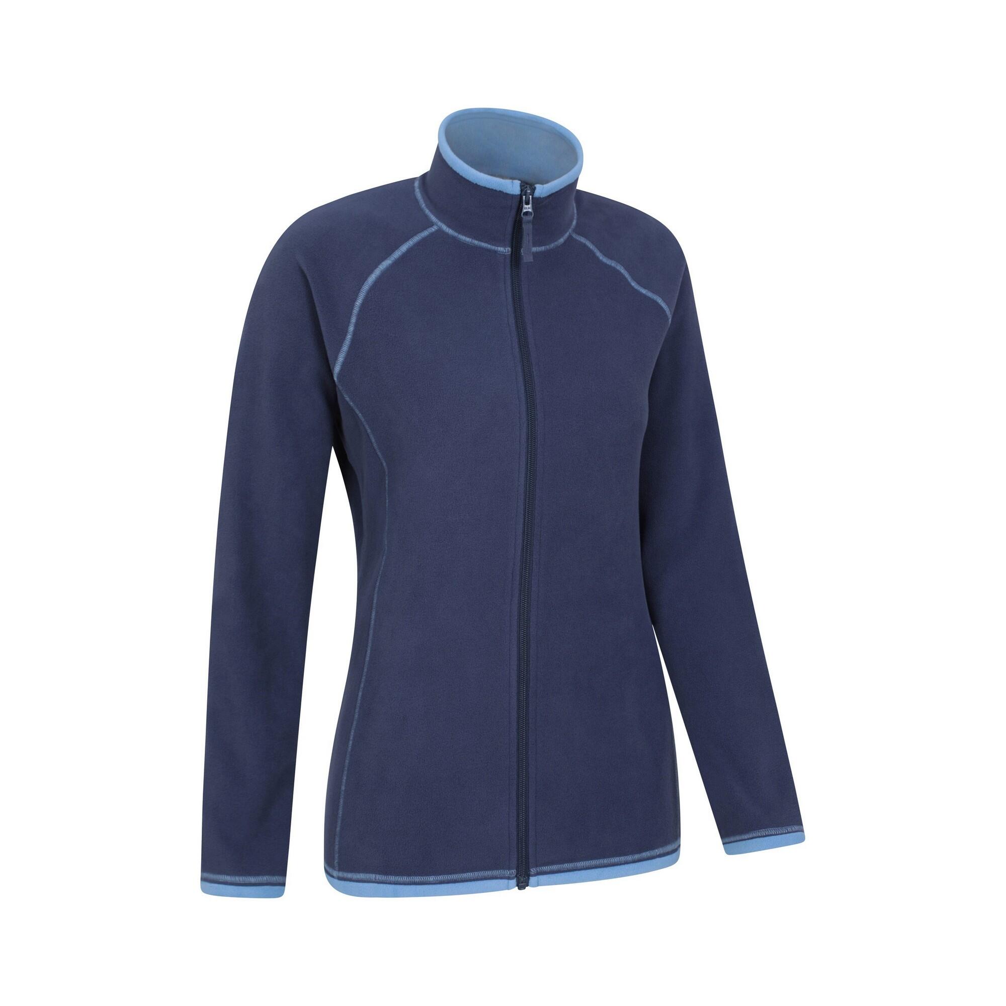 Giacca In Pile Donna Mountain Warehouse Montana Blu Navy 4/4
