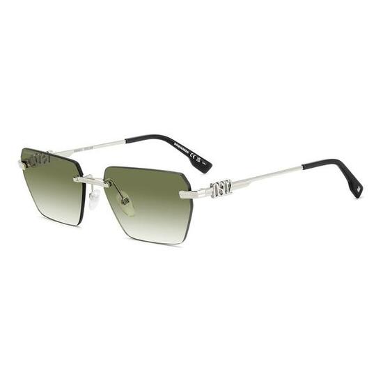Zonnebril Dsquared2 D2 0102/S 010 9K van Metaal Heren 58 mm