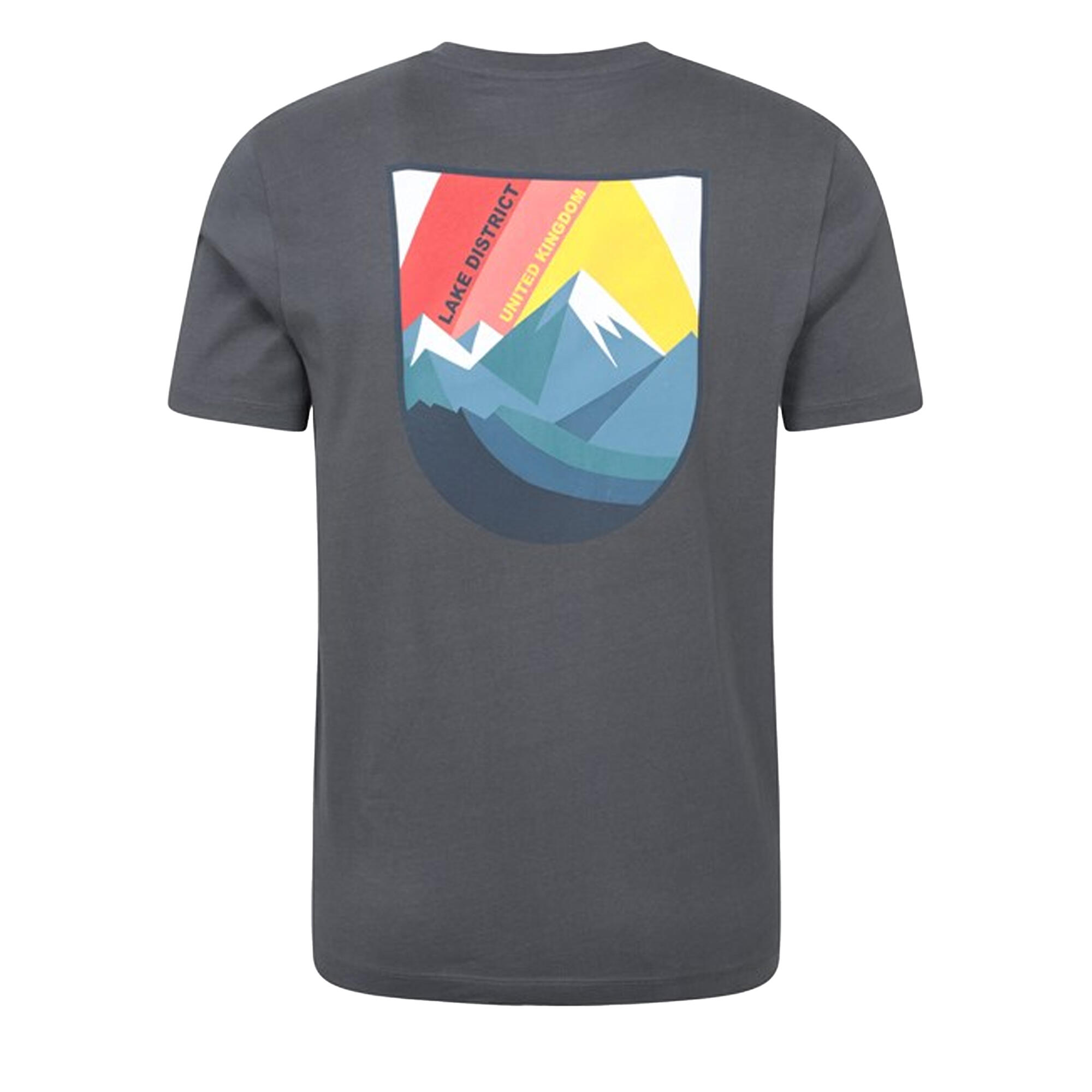 Tshirt Manches Courtes LAKE DISTRICT Homme (Charbon) 2/3