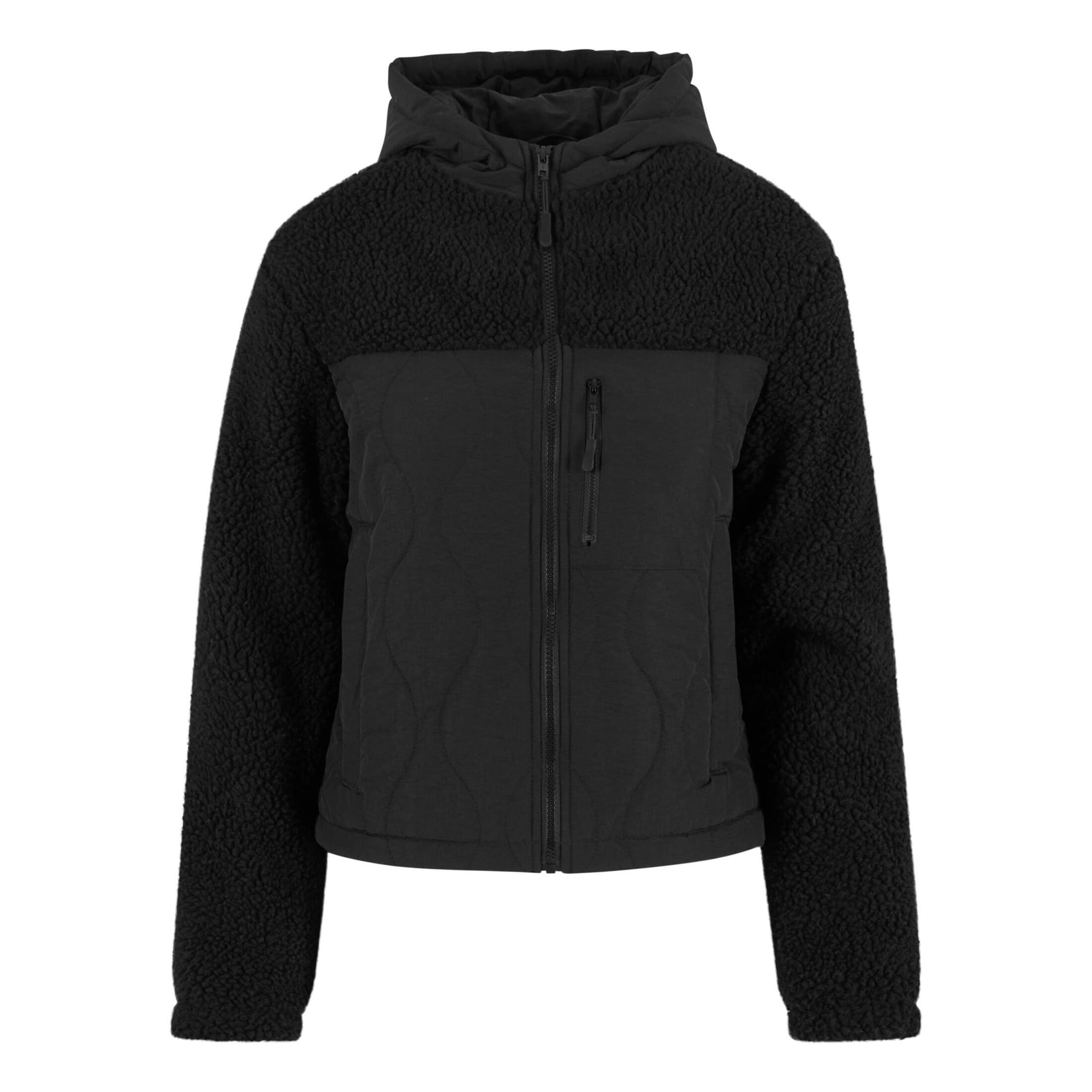 Urban Classics - Polaire Nylon Femme Urban Classics Sherpa Crinkle - Polaire - Noir - Decathlon