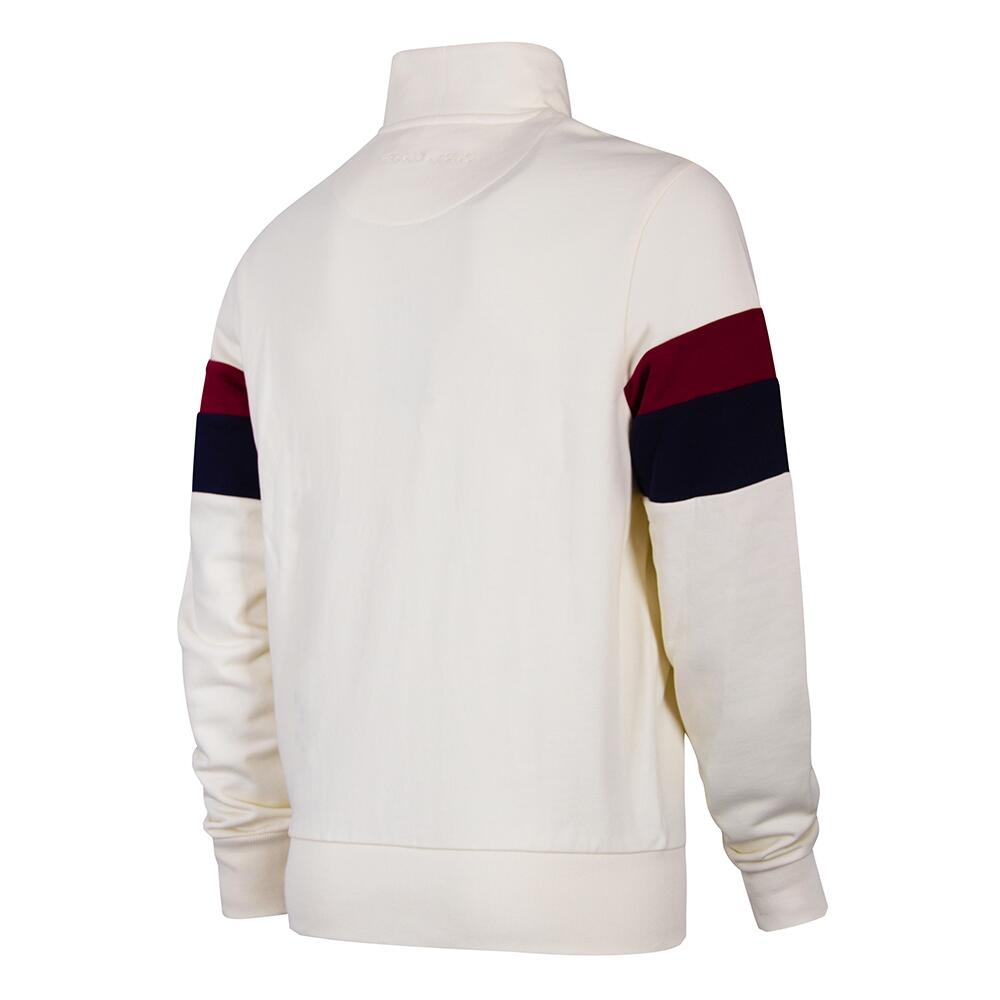 Felpa con zip corta - Uomo - FC Barcelona 1899 - Ecru 2/7