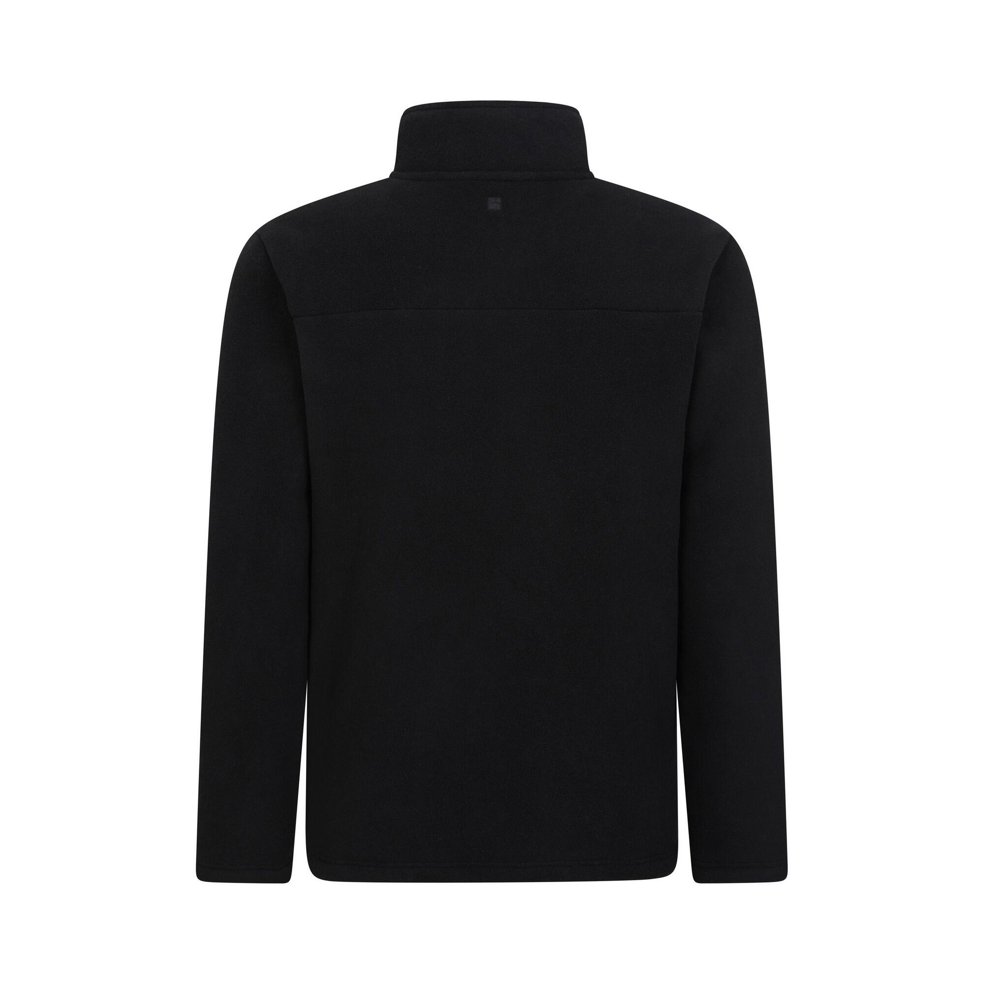 Mens Highland Full Zip Fleece (Black) 2/4