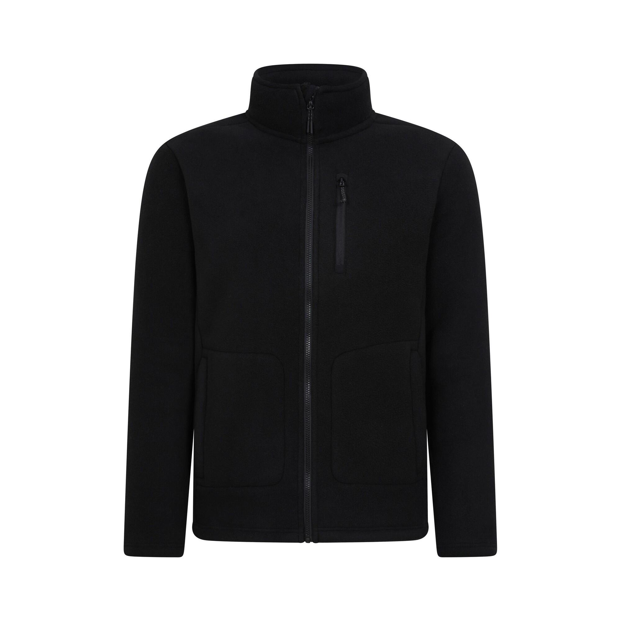 MOUNTAIN WAREHOUSE Mens Highland Full Zip Fleece (Black)