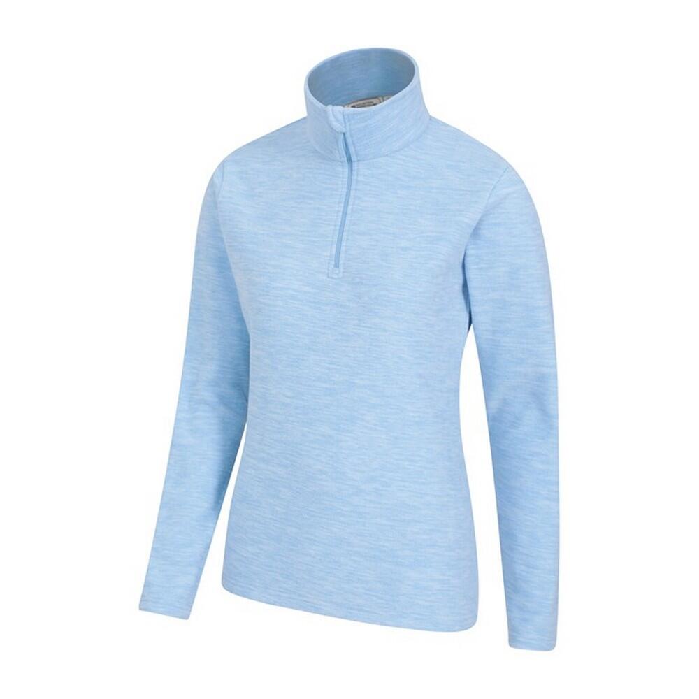 Felpa In Pile Donna Mountain Warehouse Snowdon Blu Mais 3/4