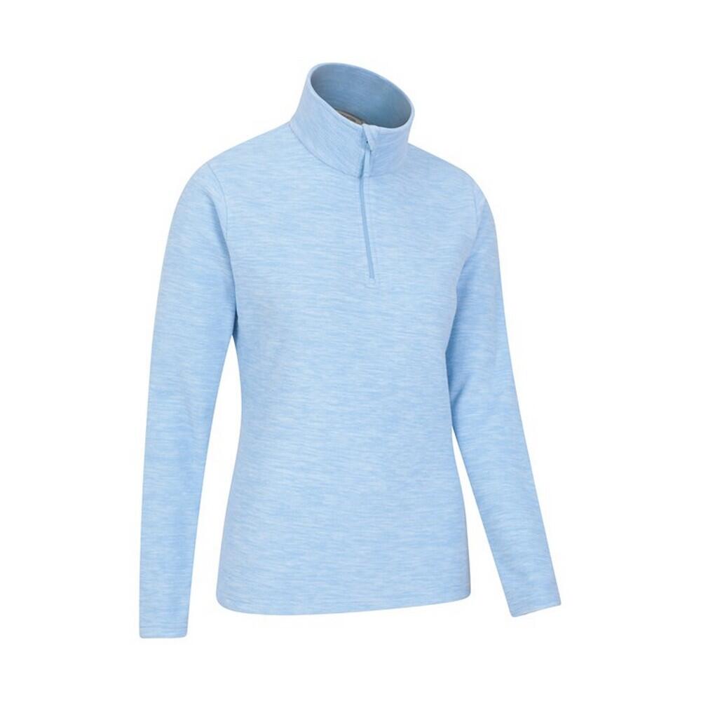 Felpa In Pile Donna Mountain Warehouse Snowdon Blu Mais 2/4