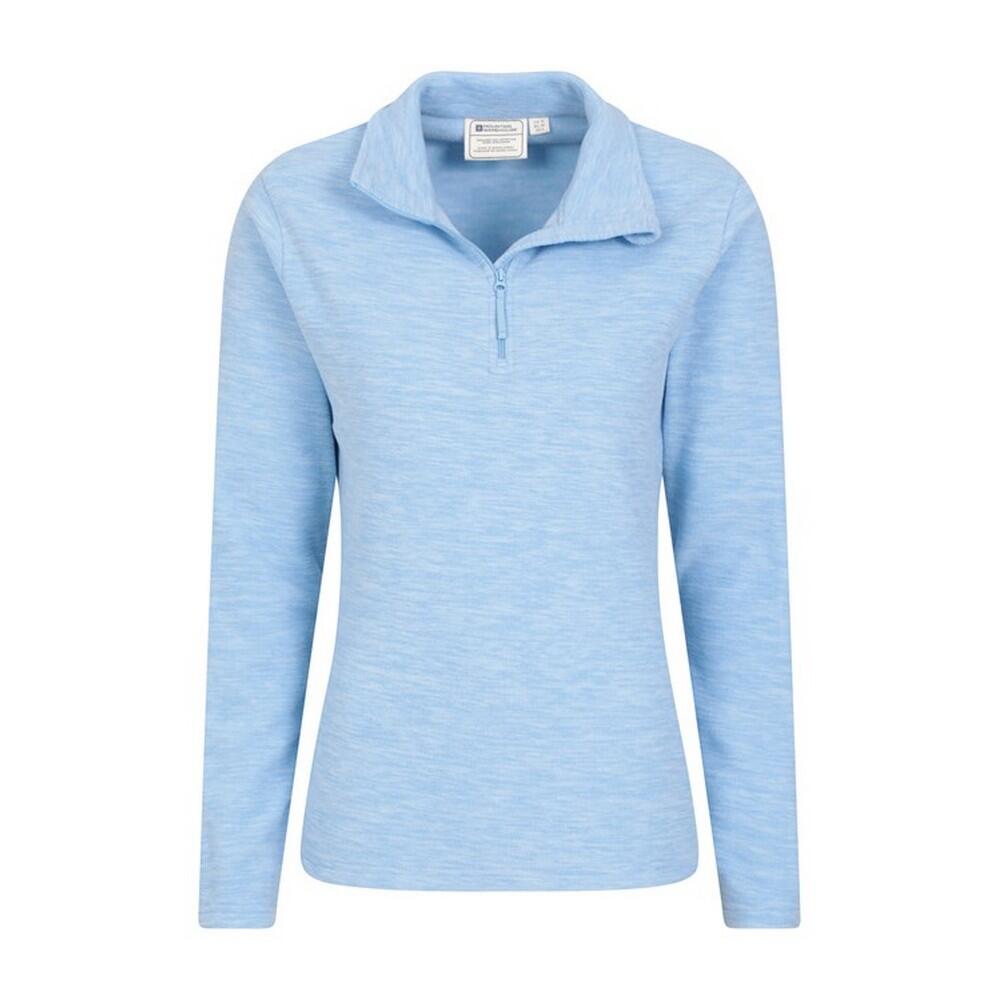 Felpa In Pile Donna Mountain Warehouse Snowdon Blu Mais 4/4