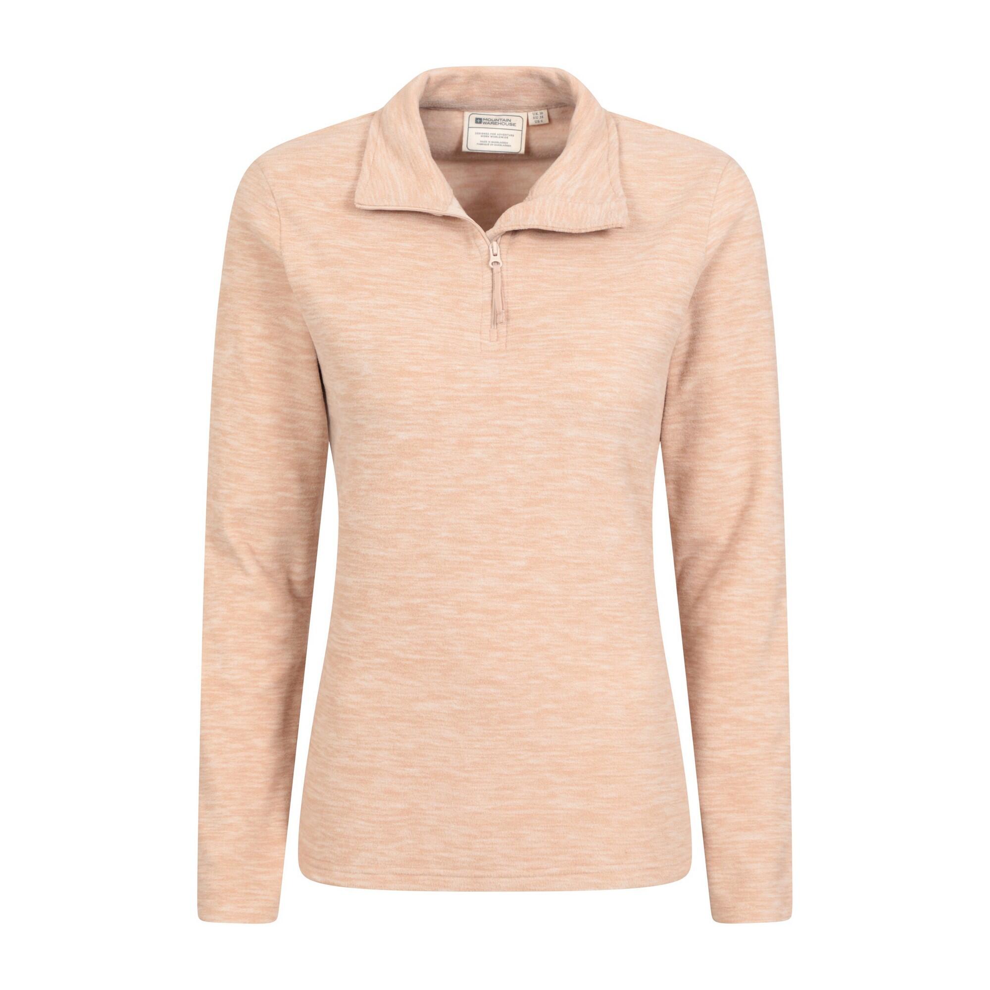 Felpa In Pile Donna Mountain Warehouse Snowdon Beige 4/4
