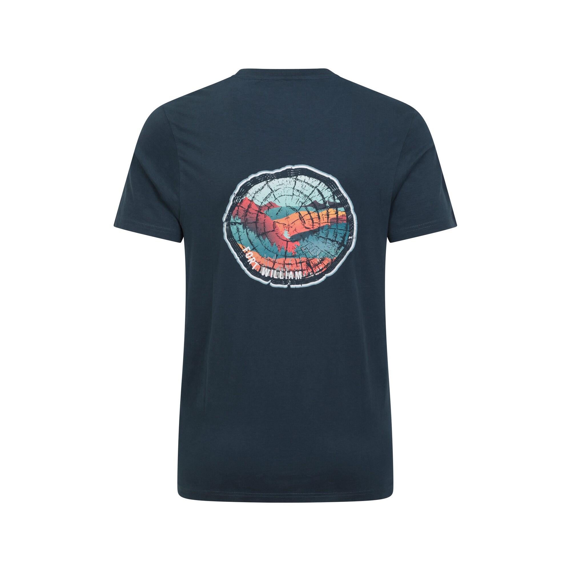 Tshirt FORT WILLIAM Homme (Bleu Foncé) 2/4