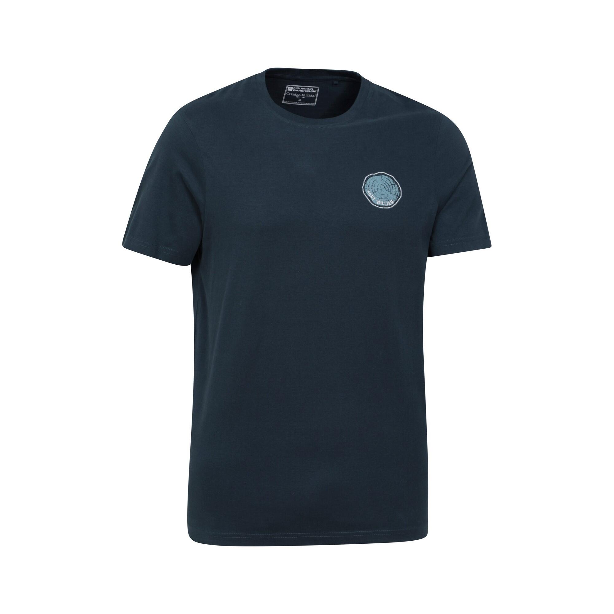 Tshirt FORT WILLIAM Homme (Bleu Foncé) 4/4