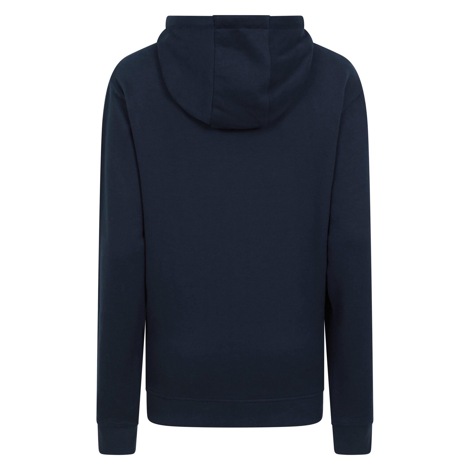 Womens/Ladies Ireland Circle Overhead Hoodie (Navy) 2/4