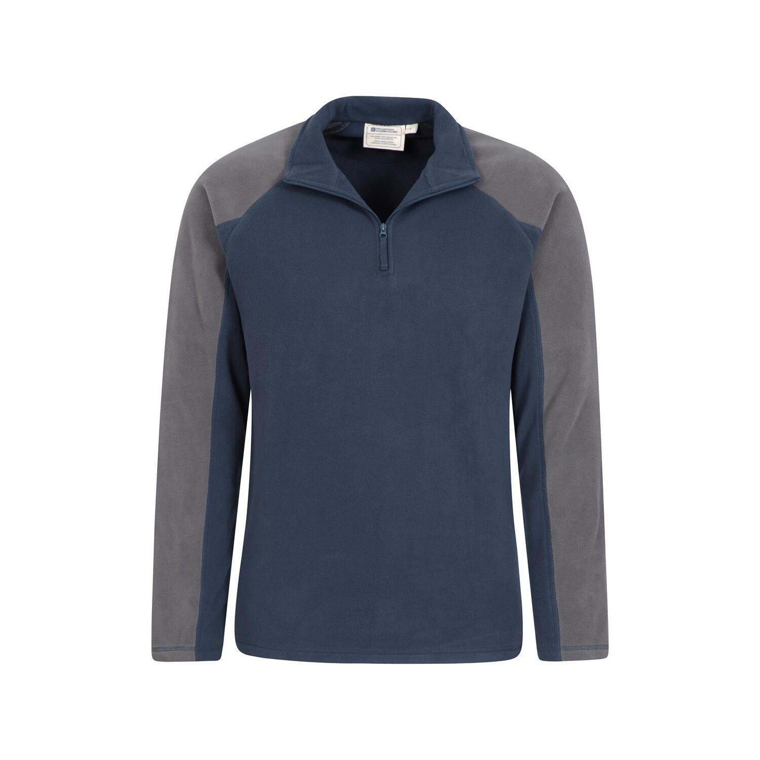 Haut Polaire ASHBOURNE Homme (Bleu Foncé) 3/4