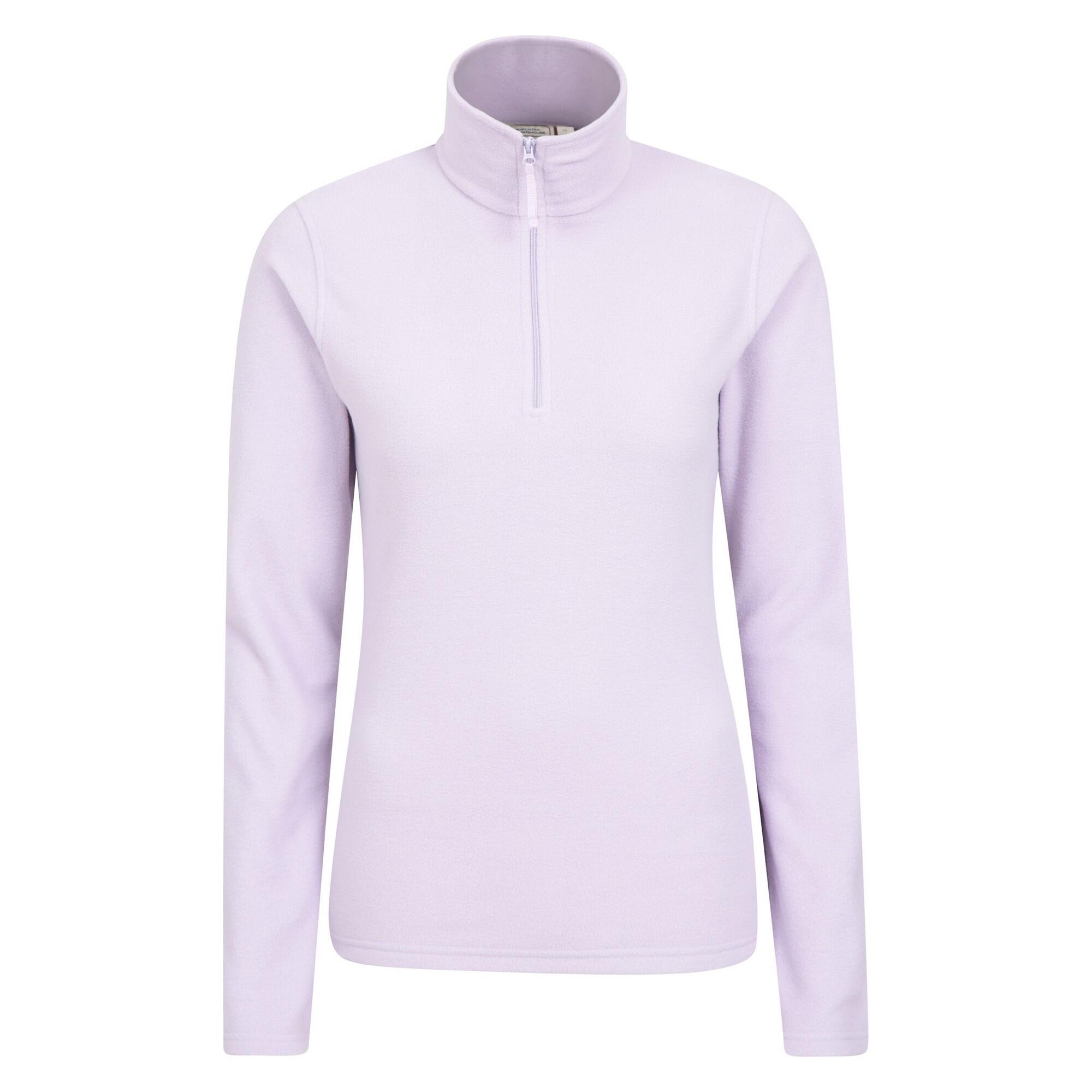 MOUNTAIN WAREHOUSE Womens/Ladies Camber II Fleece Top (Purple)