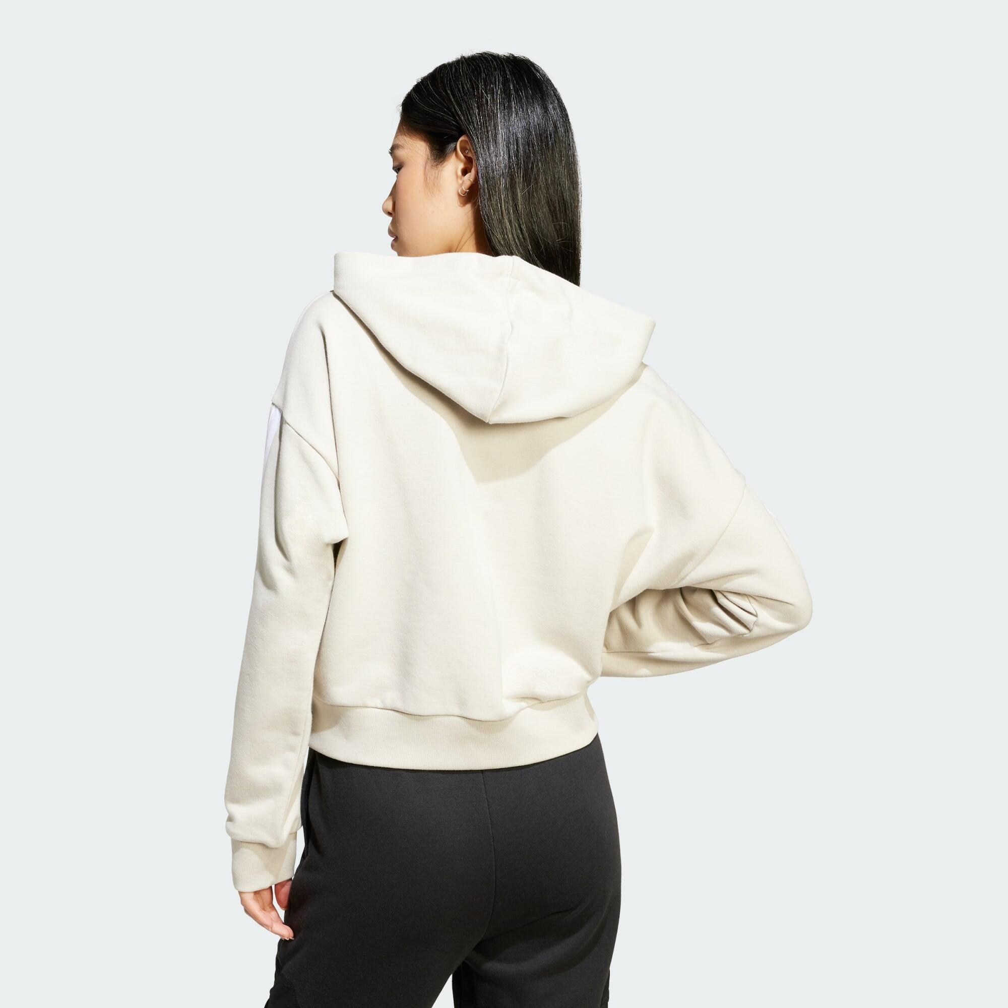 Veste à capuche entièrement zippée French terry 3 bandes Essentials 3/5