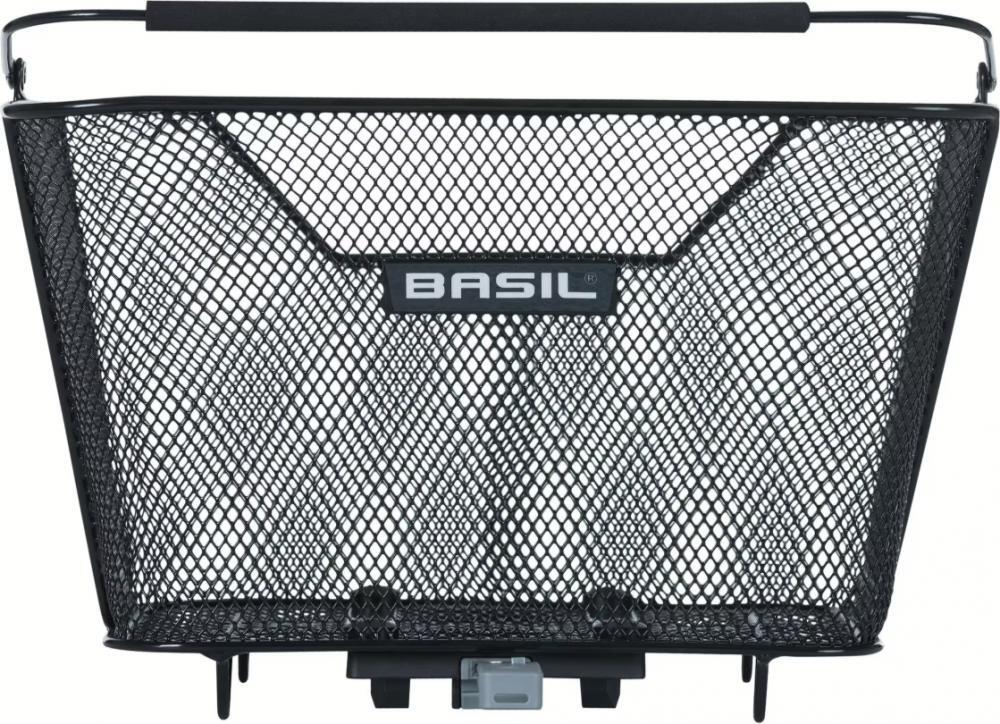 Basil Lesto MIK achtermand - staal, fijnmazig, zwart, met MIK-adapter 2/5