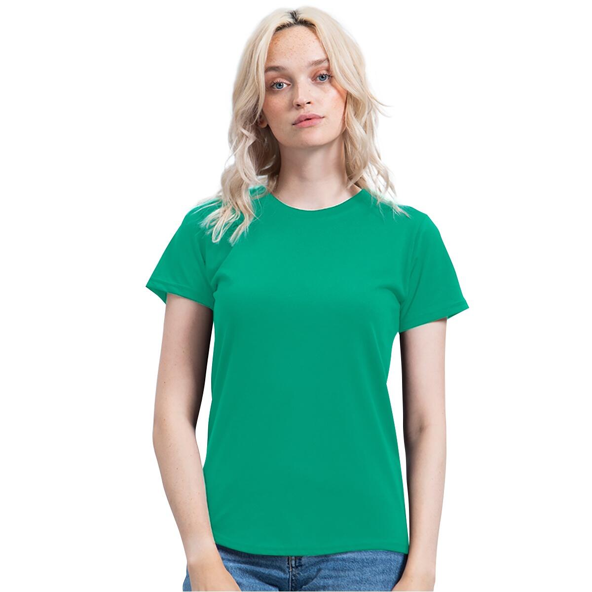 Maglietta Donna Mantis Essential Verde Kelly 2/2