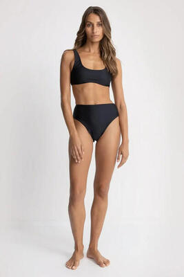 Classic crop - dames badpak top