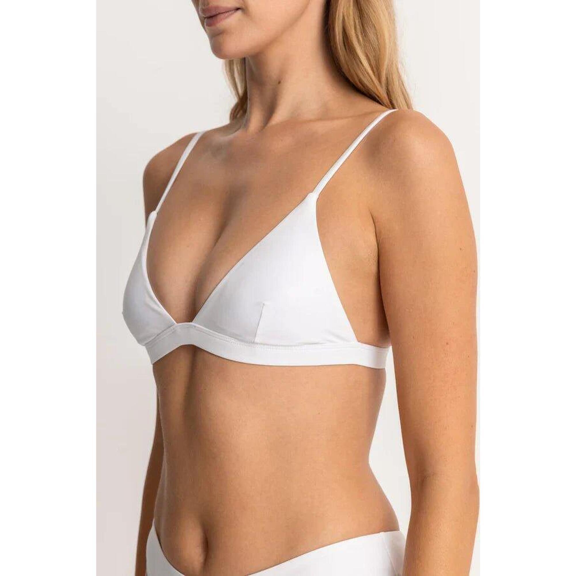 Rhythm - Classic Bralette - Haut De Maillot Femme - Maillot De Bain 2 Pièces - Blanc - 38 S - Decathlon