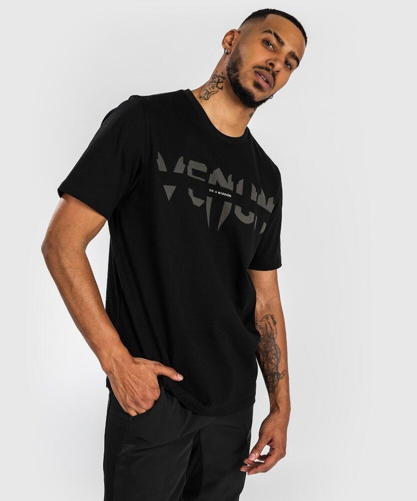 VENUM Venum On Mission T-shirt - Regular Fit - Black - M