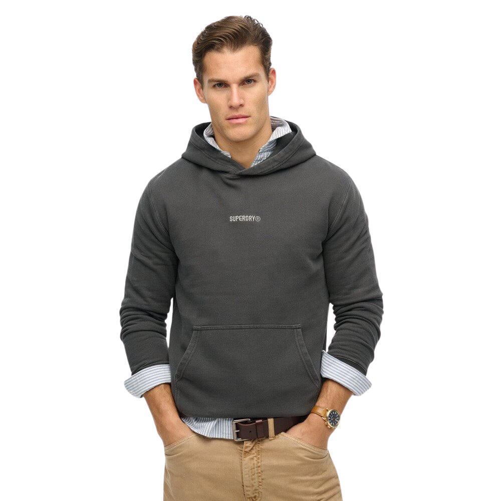 SUPERDRY Hooded sweatshirt with micro logo Superdry