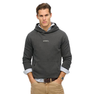 Sudadera con capucha y micro logo Superdry