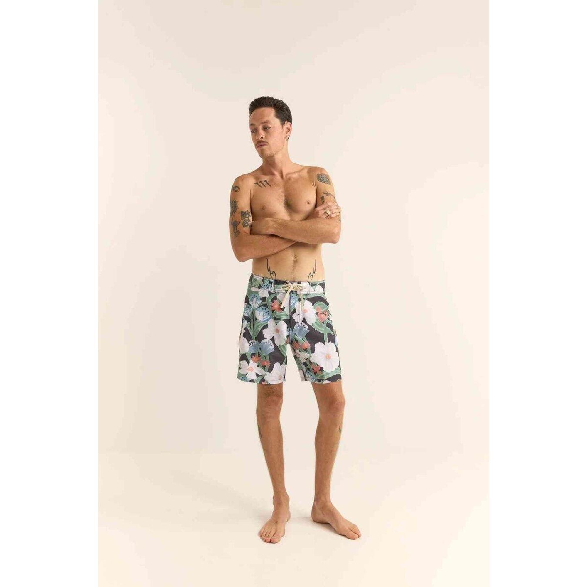 Rhythm - Lost Orchid - Boardshort Homme - Boardshort - Noir - Decathlon