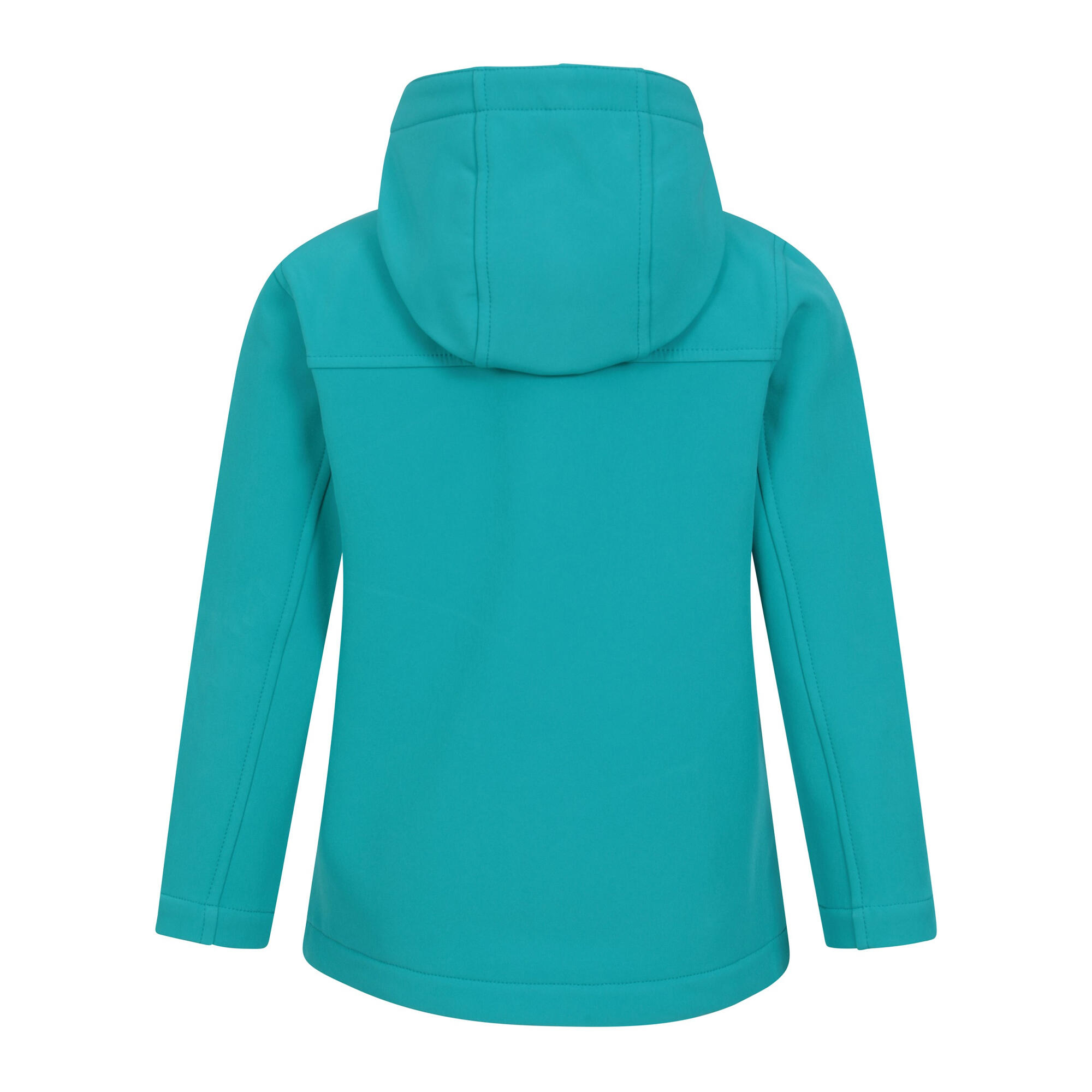 "Exodus" Softshelljacke Wasserbeständig für Kinder Petrol 2/4