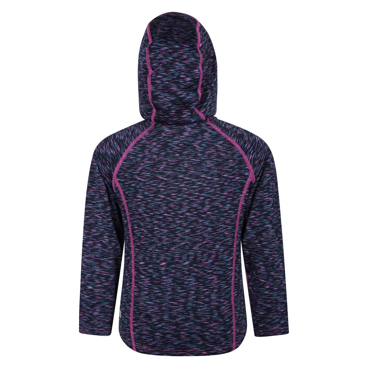 Felpa Con Cappuccio E Zip Intera Strisce Bambini Mountain Warehouse Kayleigh II 2/5